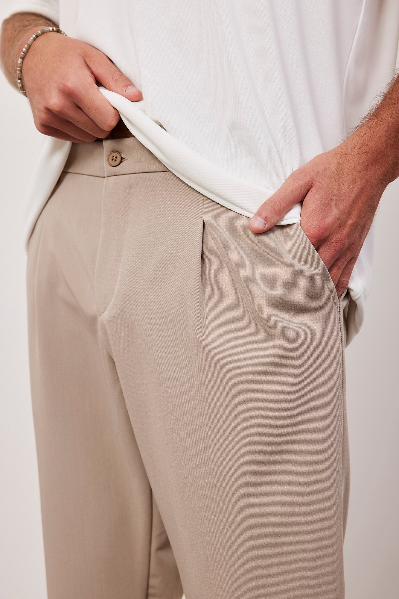 מכנס מחוייט בגזרה ישרה - ITAY BRANDS