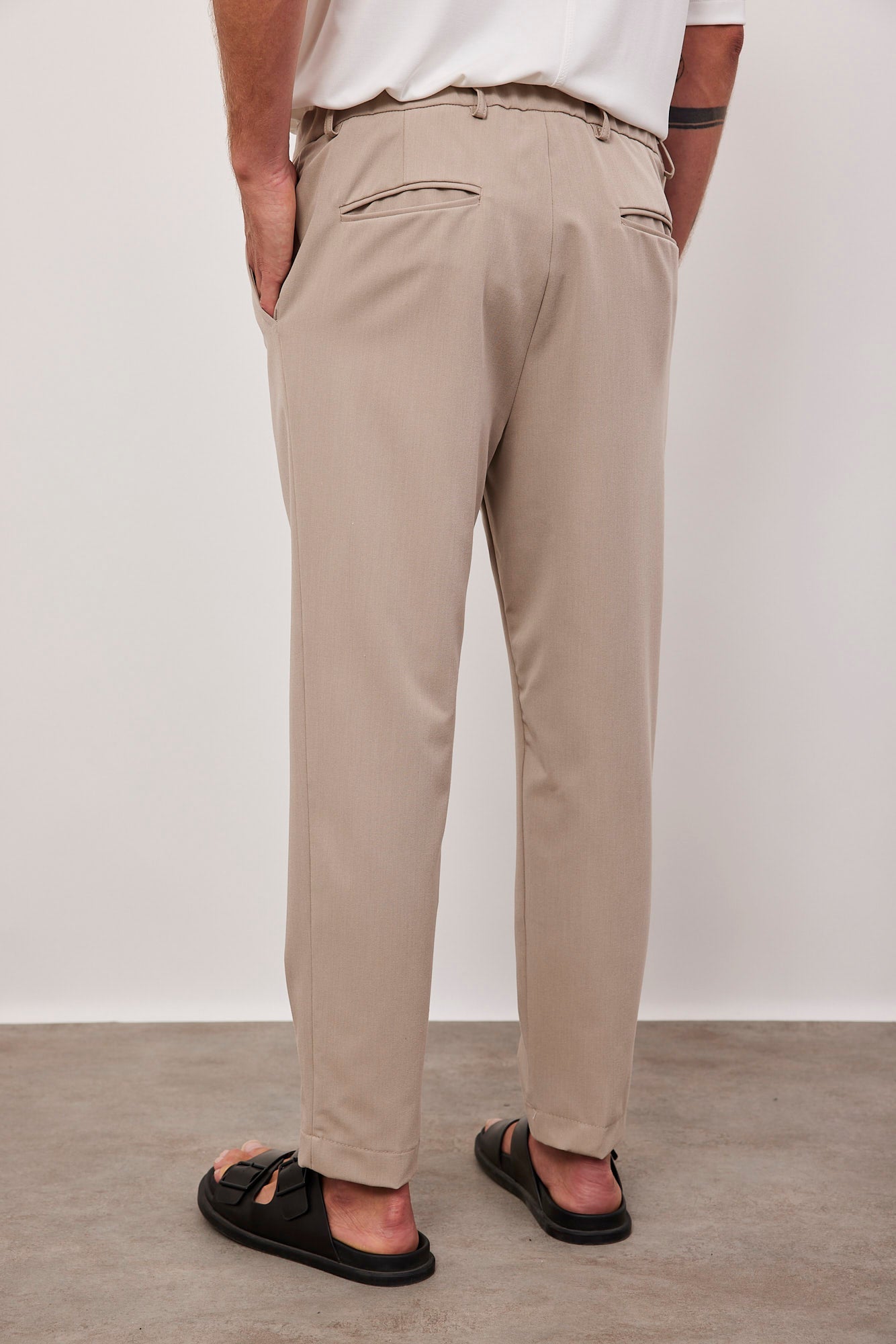 מכנס מחוייט בגזרה ישרה - ITAY BRANDS