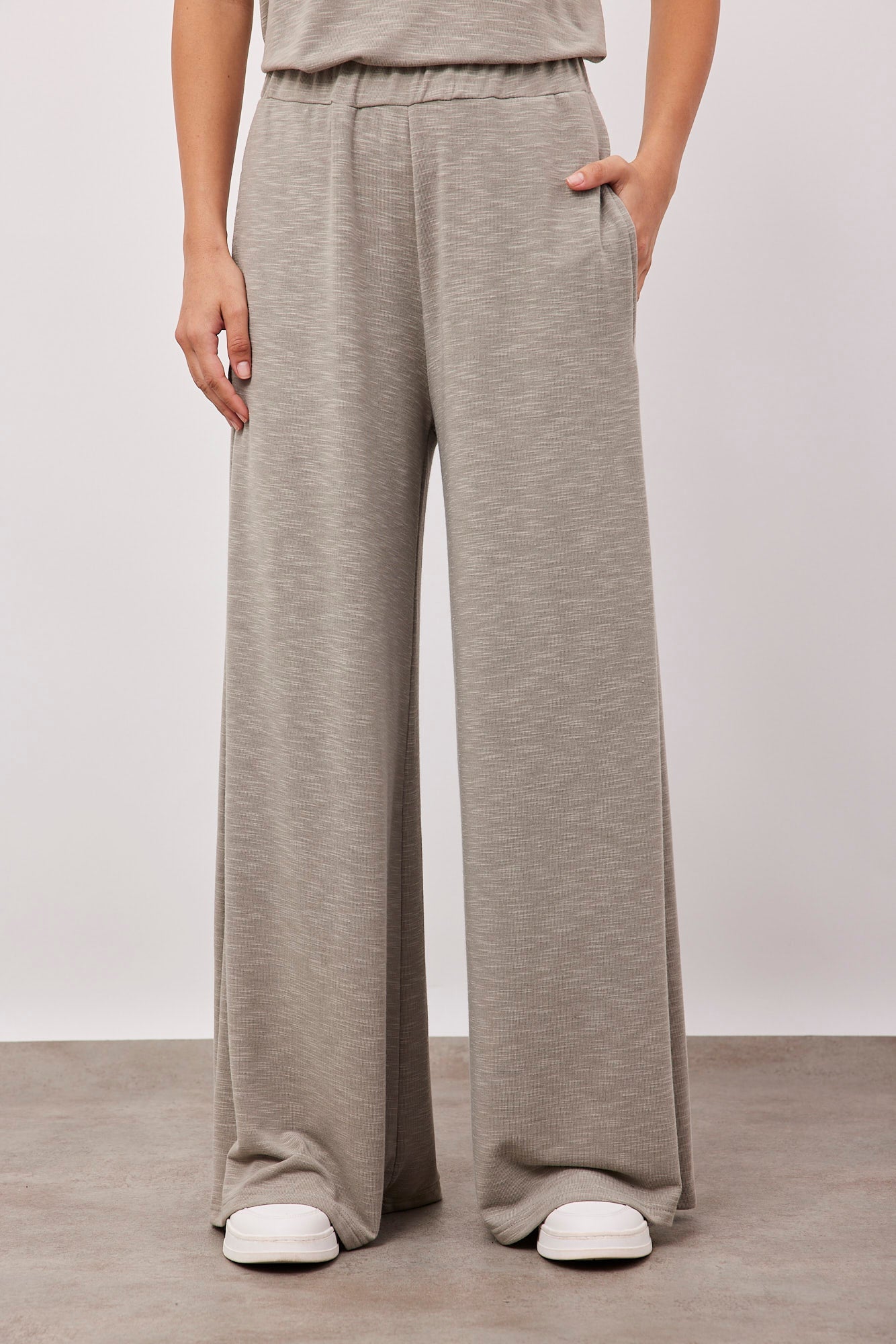 חליפת גופיה מבד מלאנז׳ נשפך - ITAY BRANDS