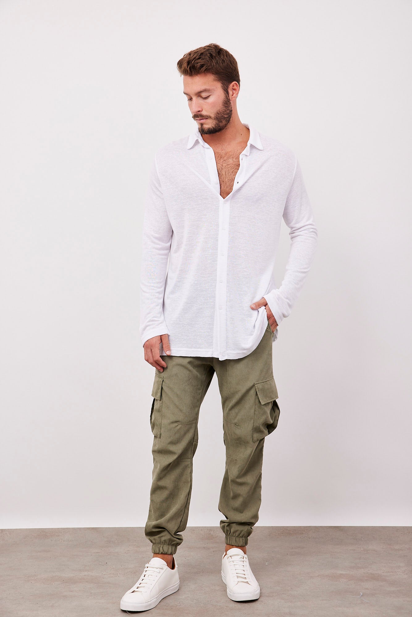 מכנסי דגמ״ח ארוכים מבד רך - ITAY BRANDS