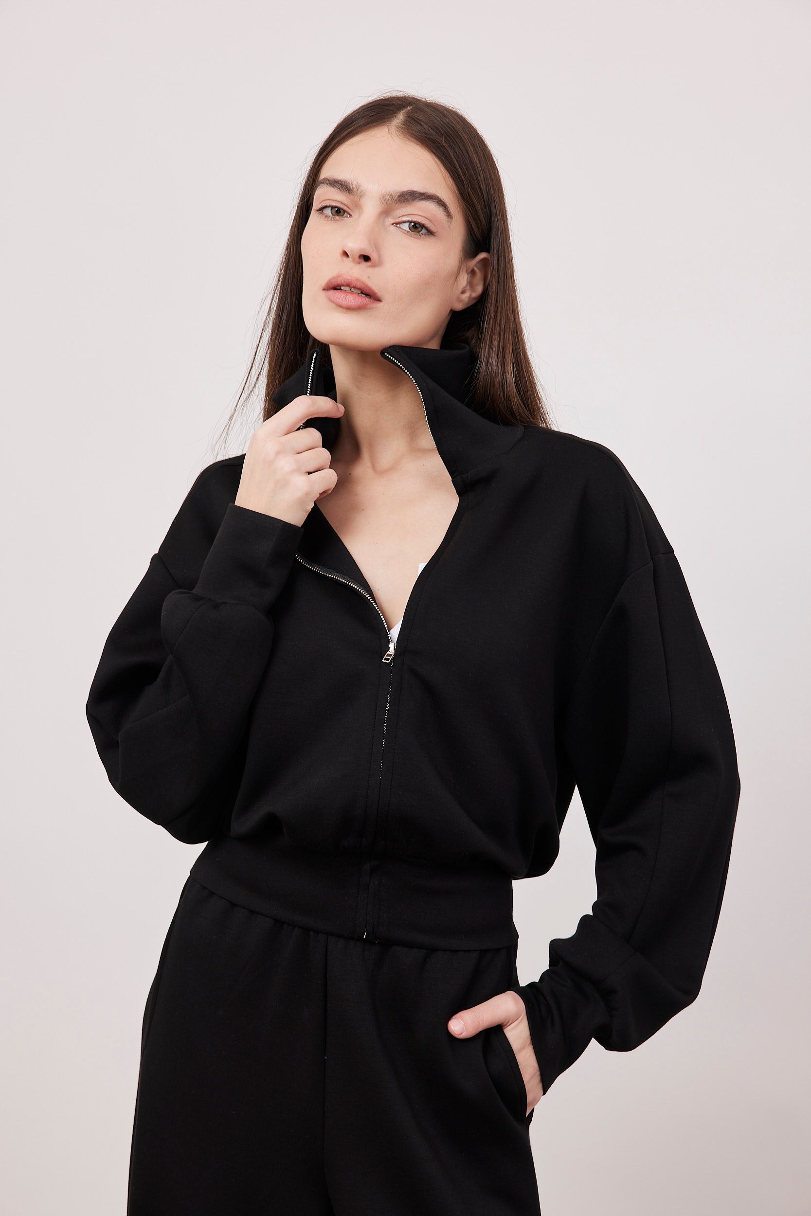 סווטשירט רוכסן ארוך