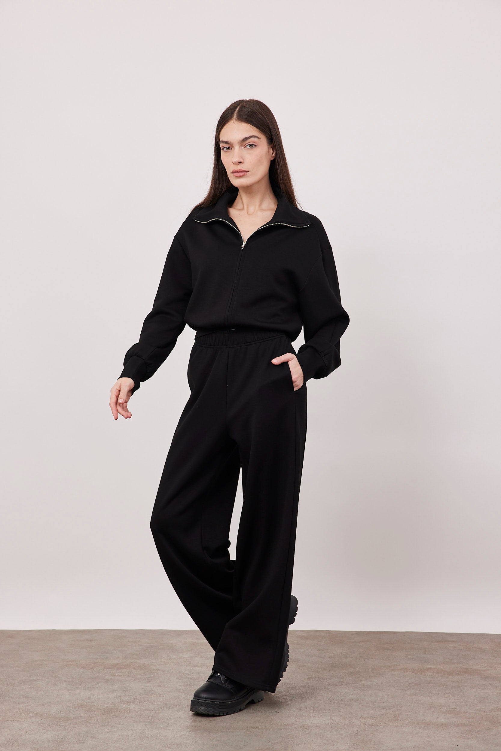 סווטשירט רוכסן ארוך