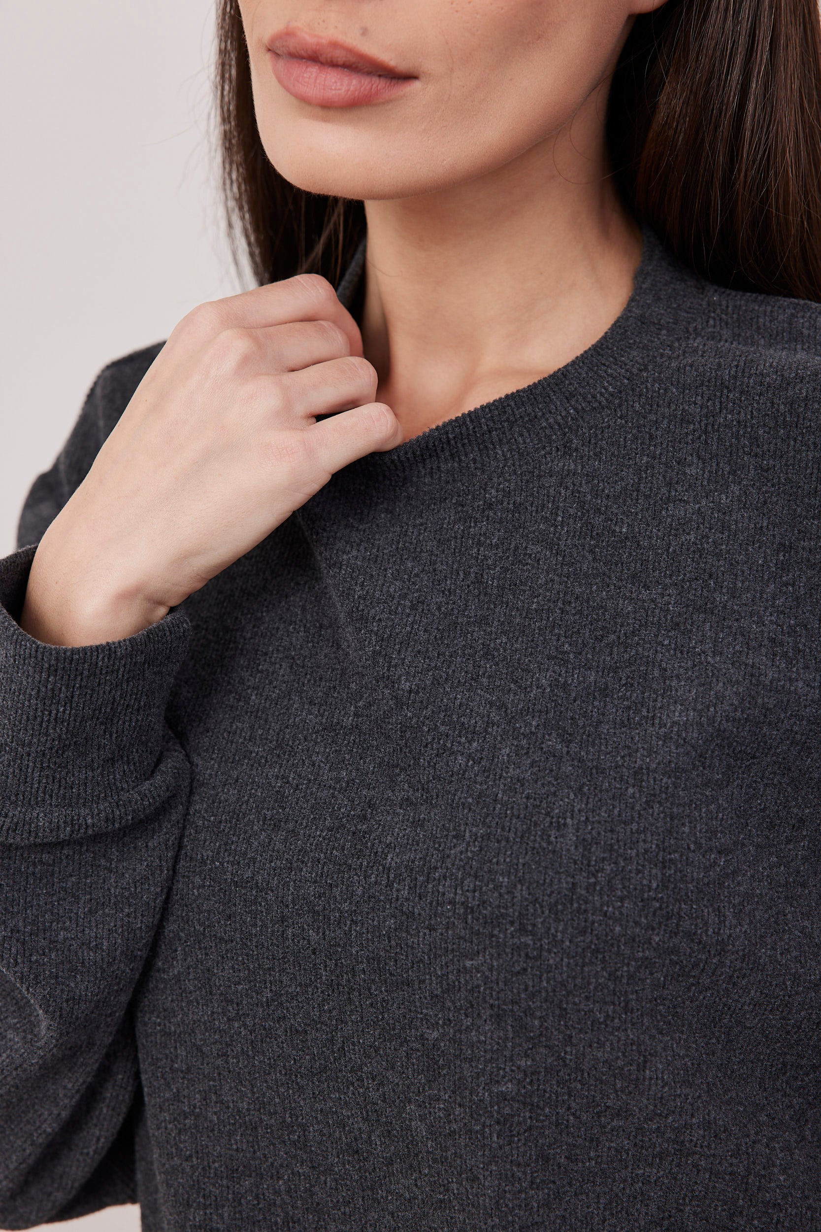 סווטשירט ניקי בטקסטורת פסים