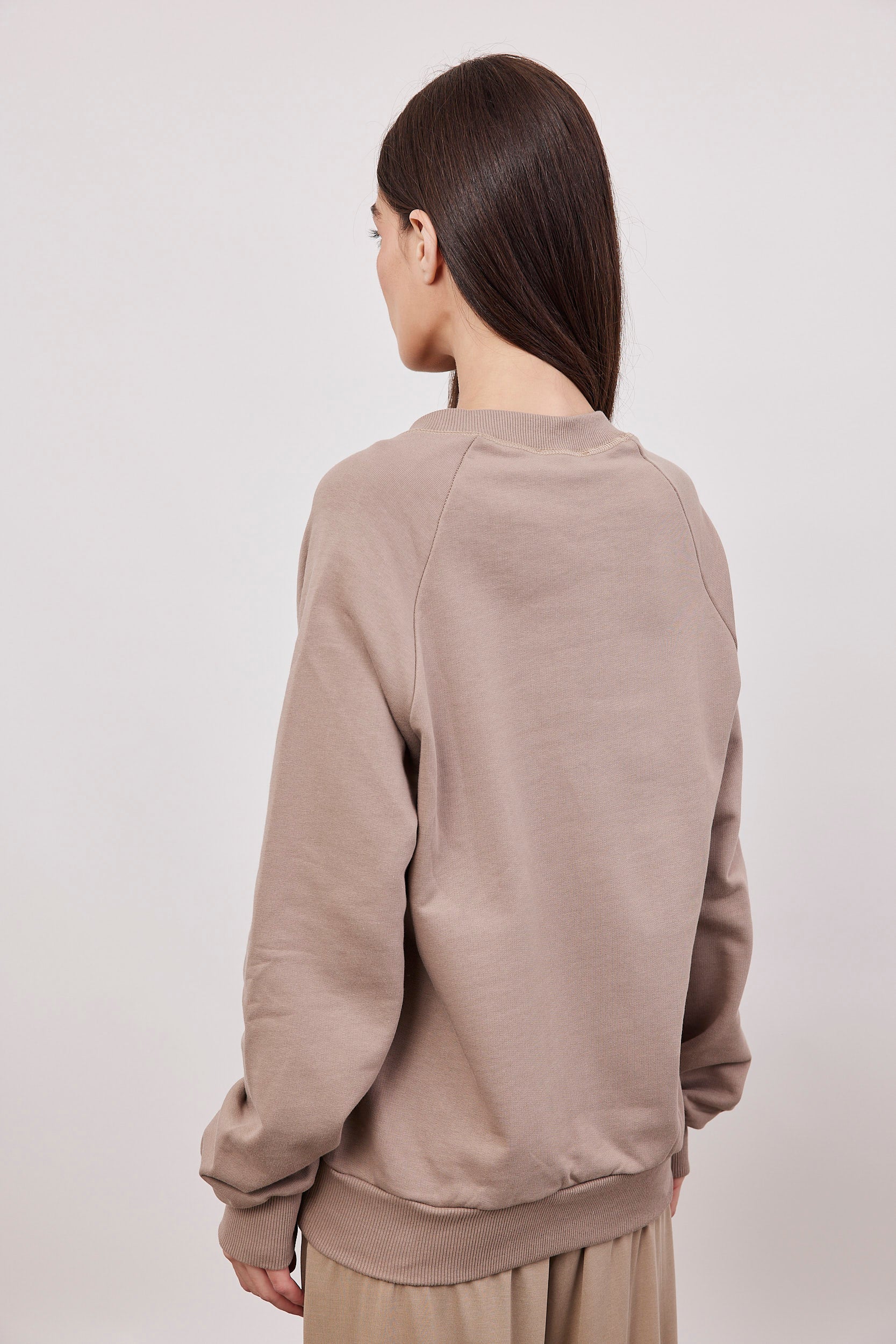 סווטשירט פרנץ׳ טרי מחשוף וי