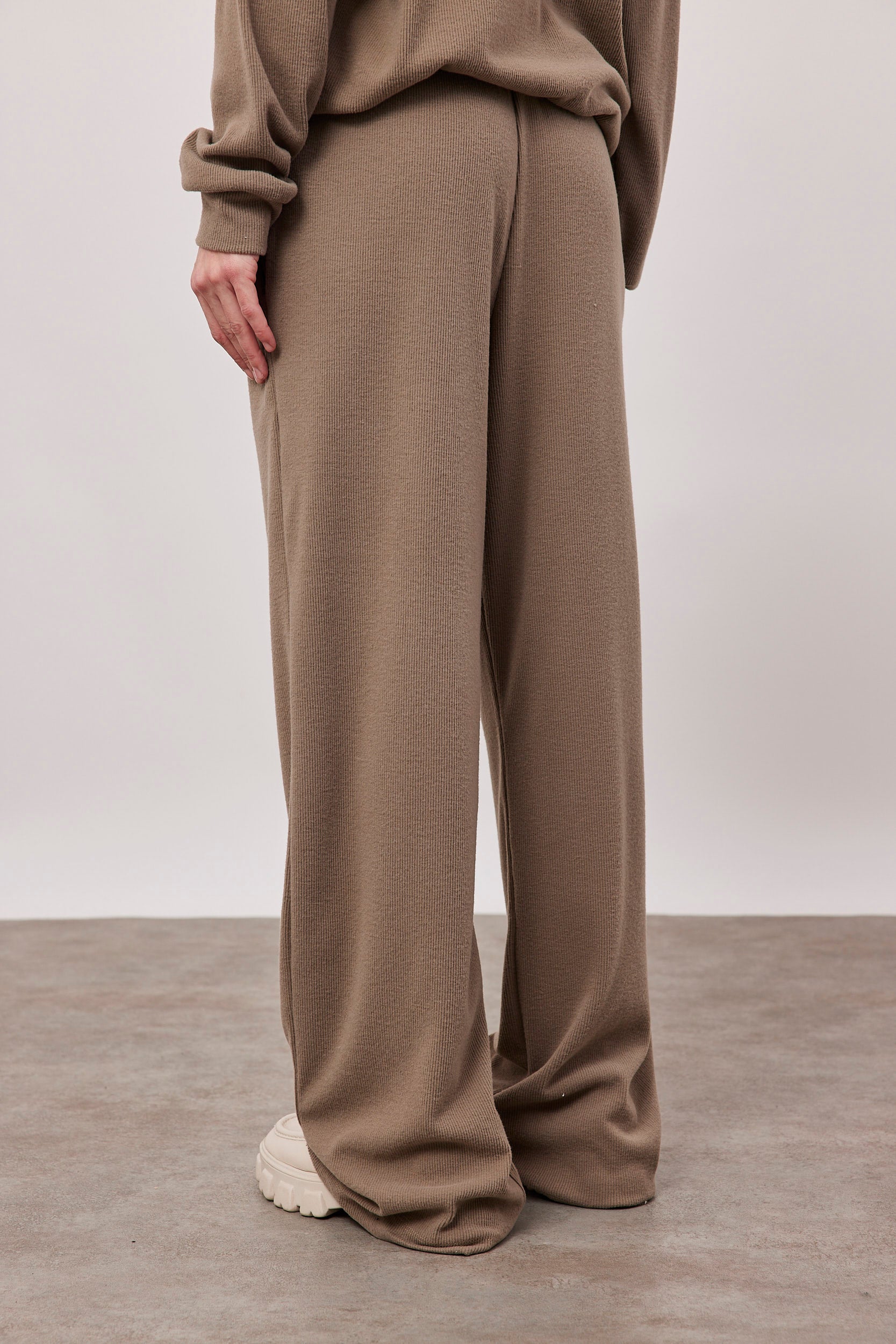 מכנסי ריב סריג