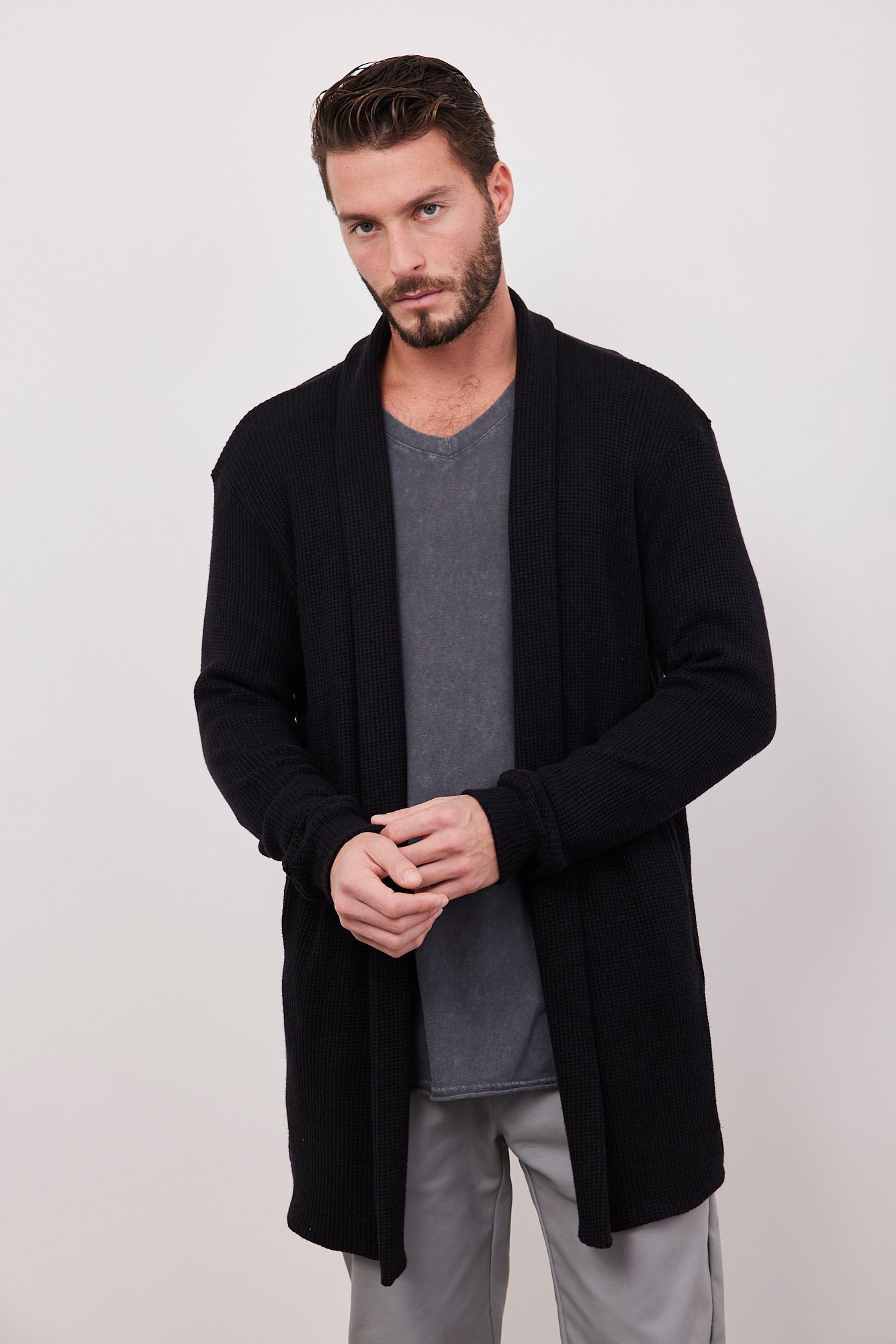 קרדיגן פיקה ארוך - ITAY BRANDS