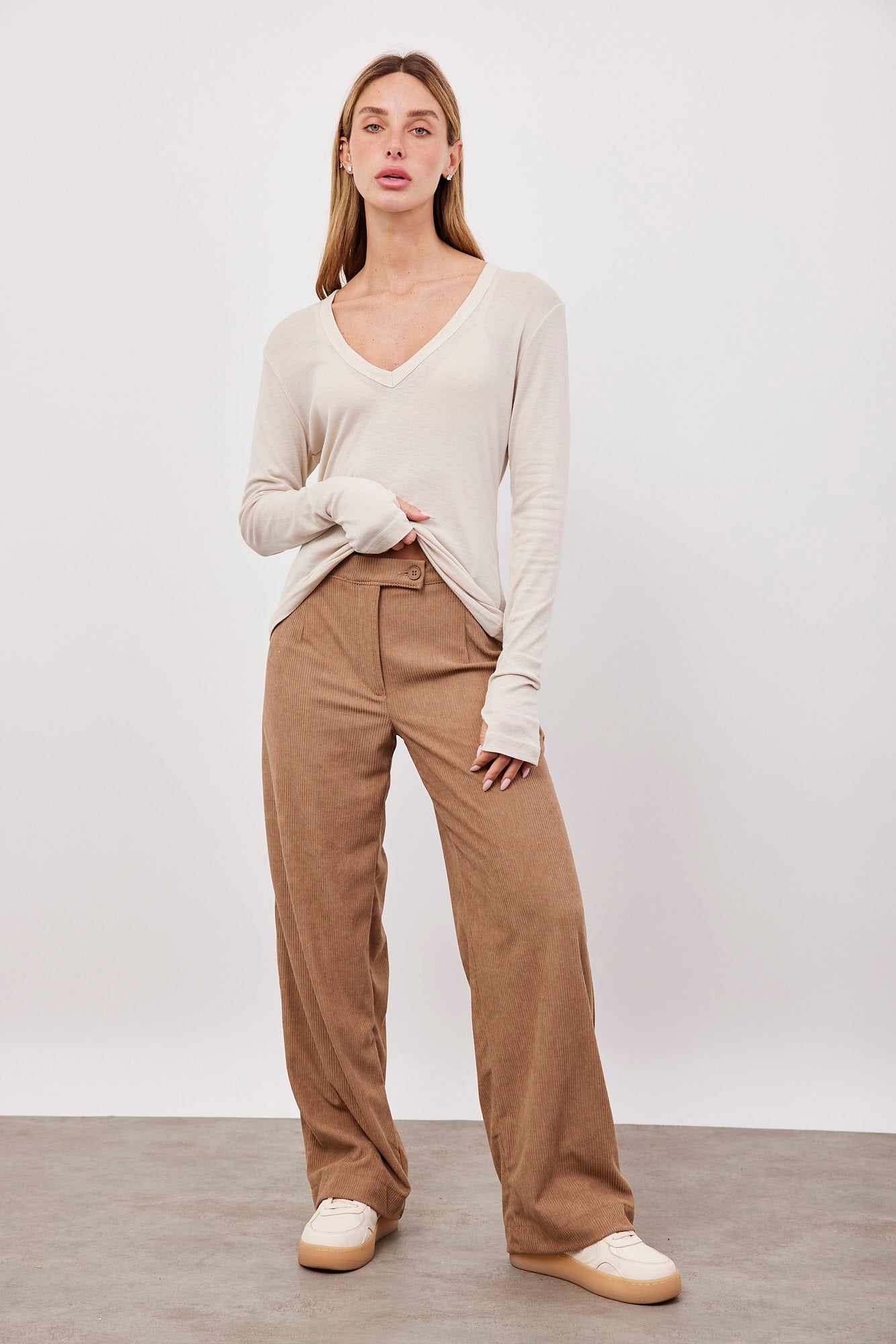 מכנסי קורדרוי מחוייטים - ITAY BRANDS