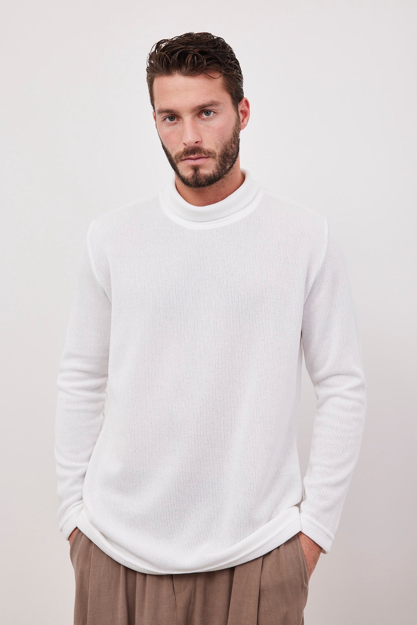 סריג חצי גולף בטקסטורה - ITAY BRANDS