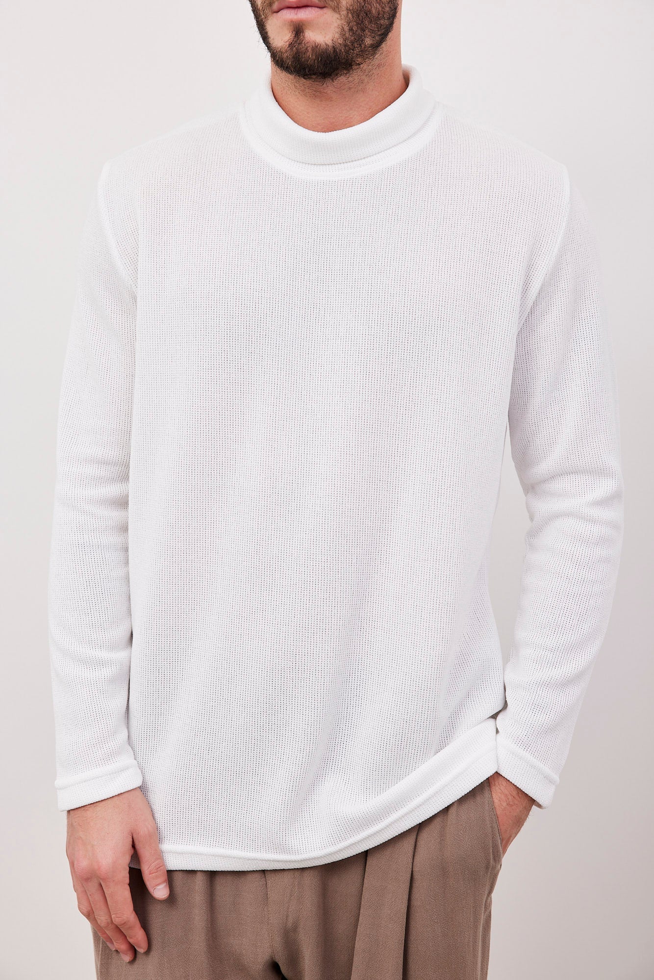 סריג חצי גולף בטקסטורה - ITAY BRANDS