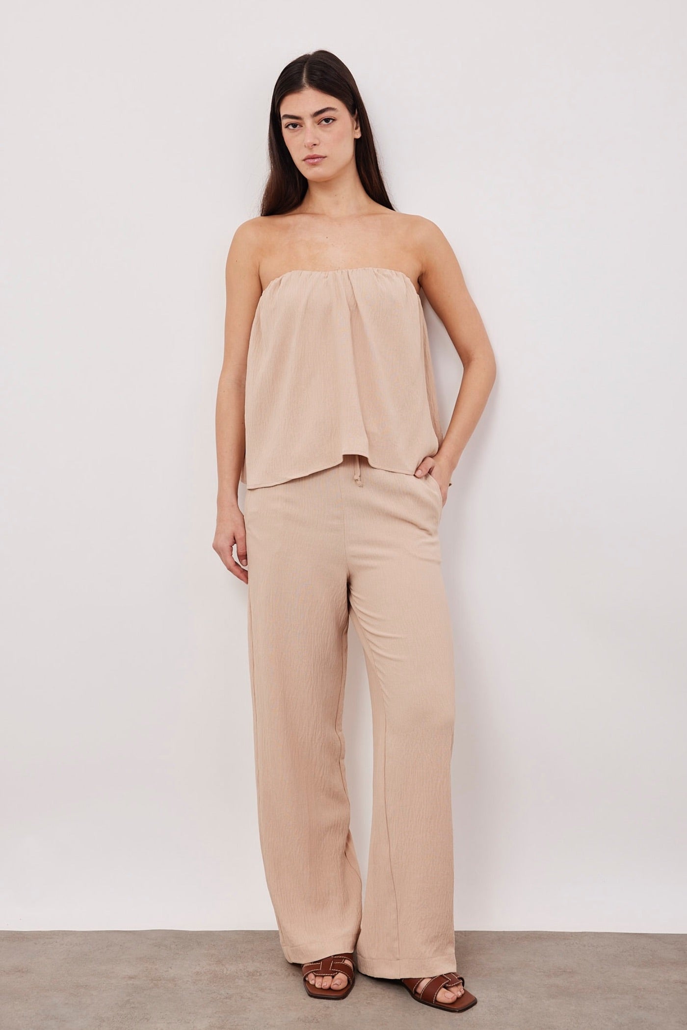 חליפת סטרפלס בטקסטורה - ITAY BRANDS