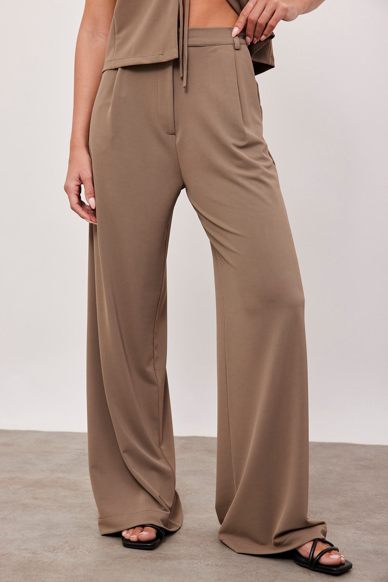 מכנסיים מחויטים מבד נשפך - ITAY BRANDS