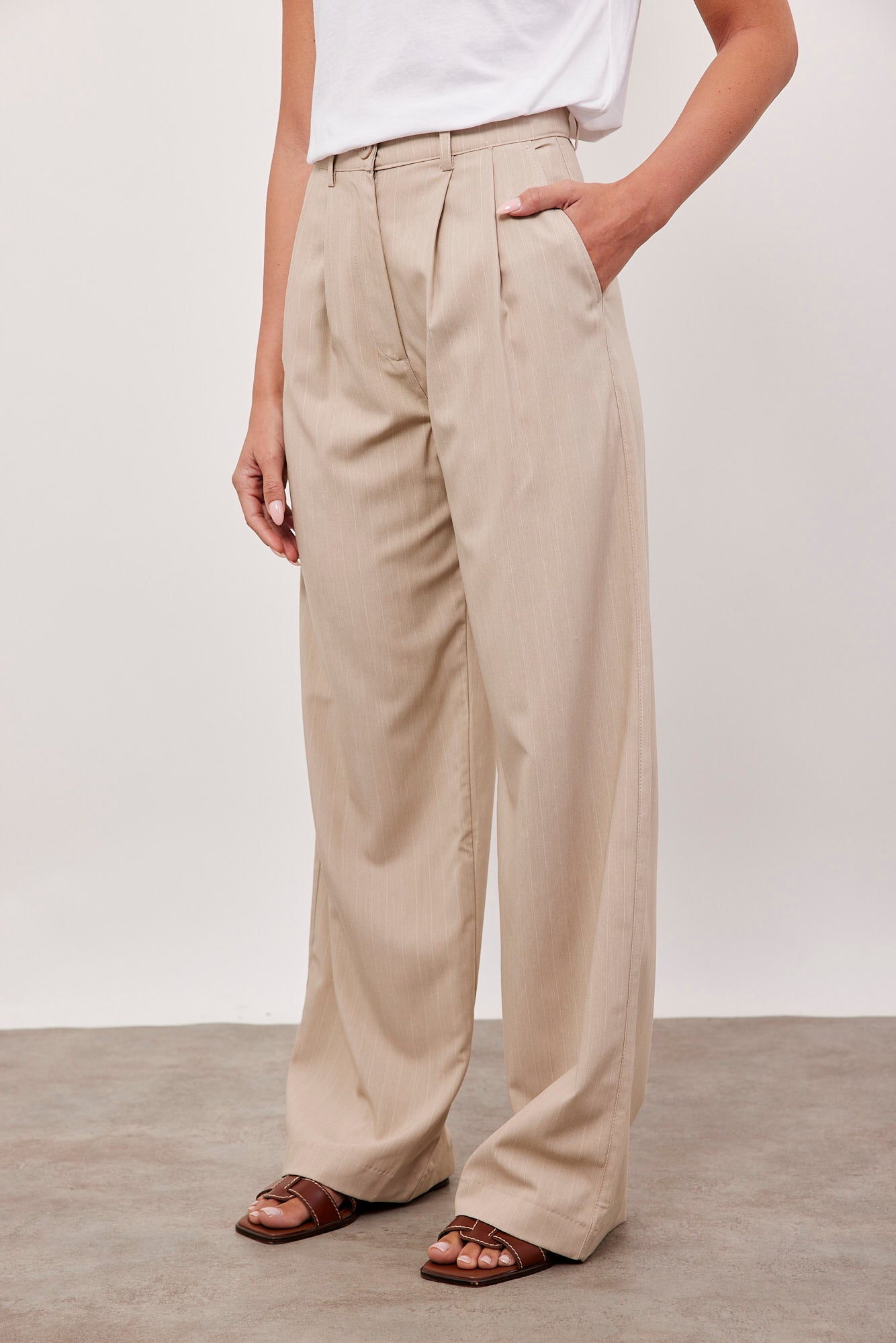 מכנסי פסים מחוייטים - ITAY BRANDS