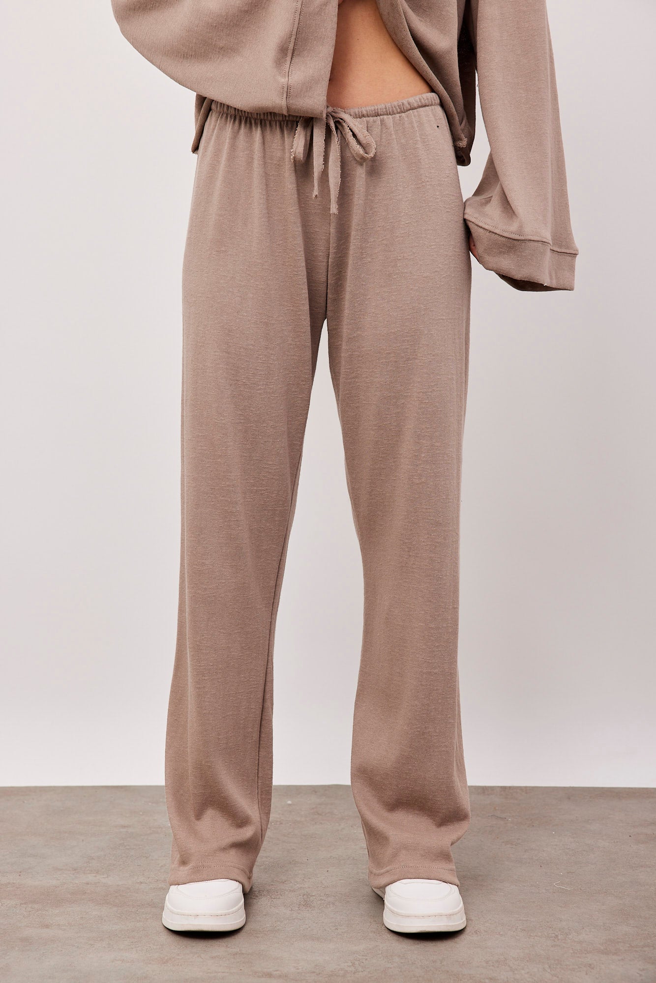 חליפה במראה פשתן עם תיפור קדמי - ITAY BRANDS