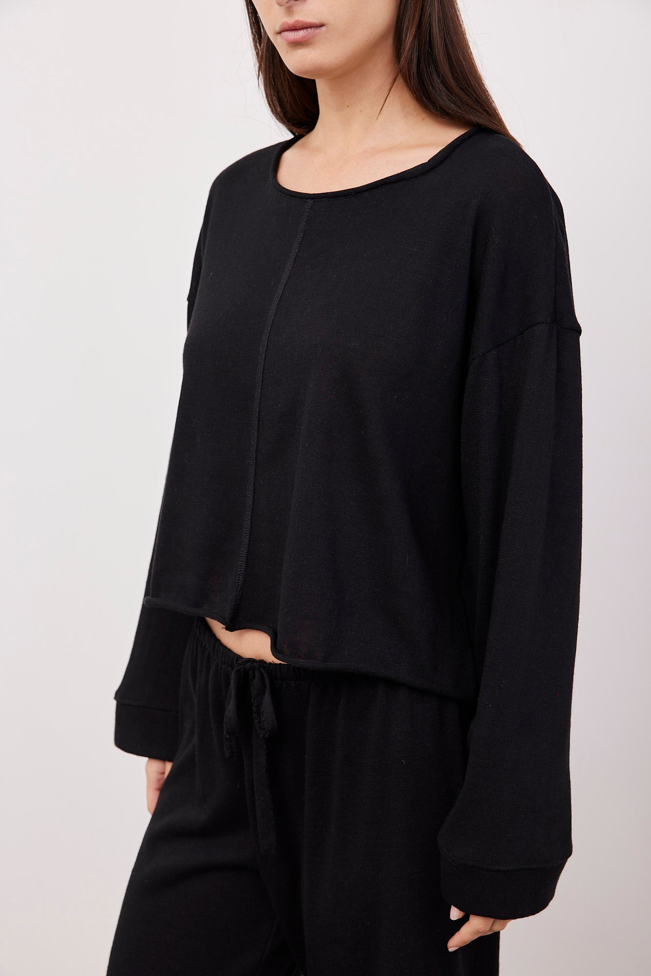 חליפה במראה פשתן עם תיפור קדמי - ITAY BRANDS