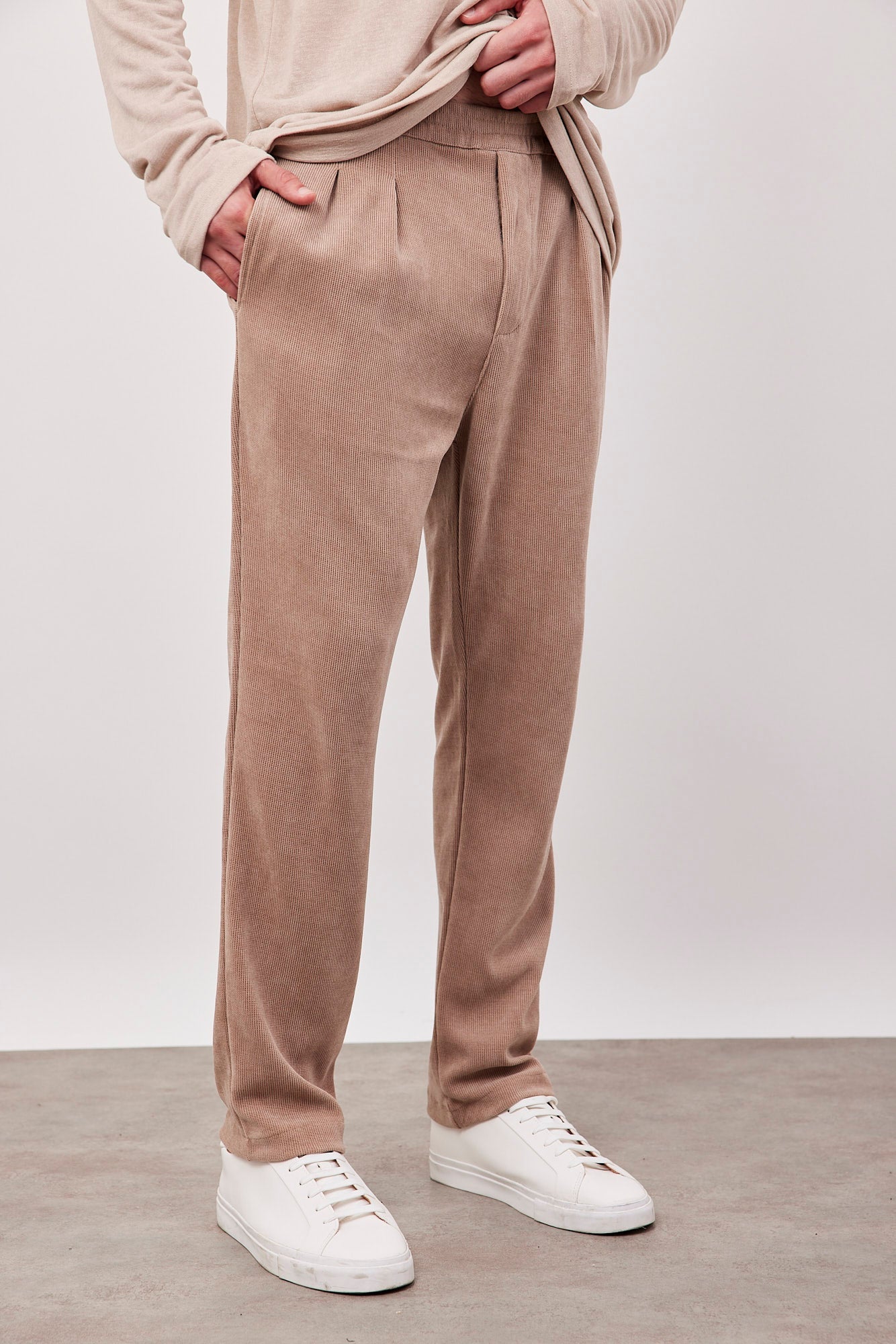 מכנסי קורדרוי ארוכים עם גומי - ITAY BRANDS