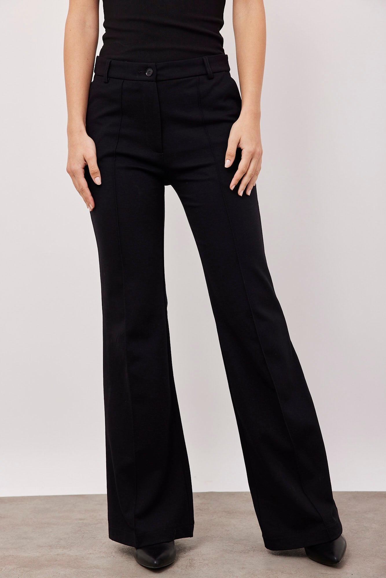 מכנסי ג׳רזי ארוכים עם תיפור קדמי - ITAY BRANDS