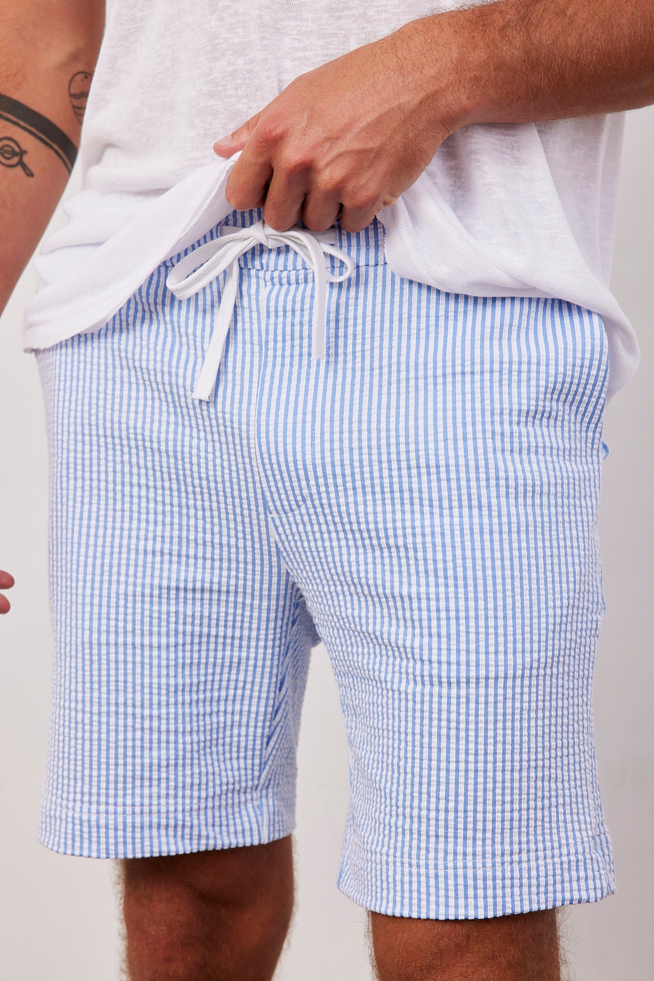 מכנסי ברמודה פסים - ITAY BRANDS