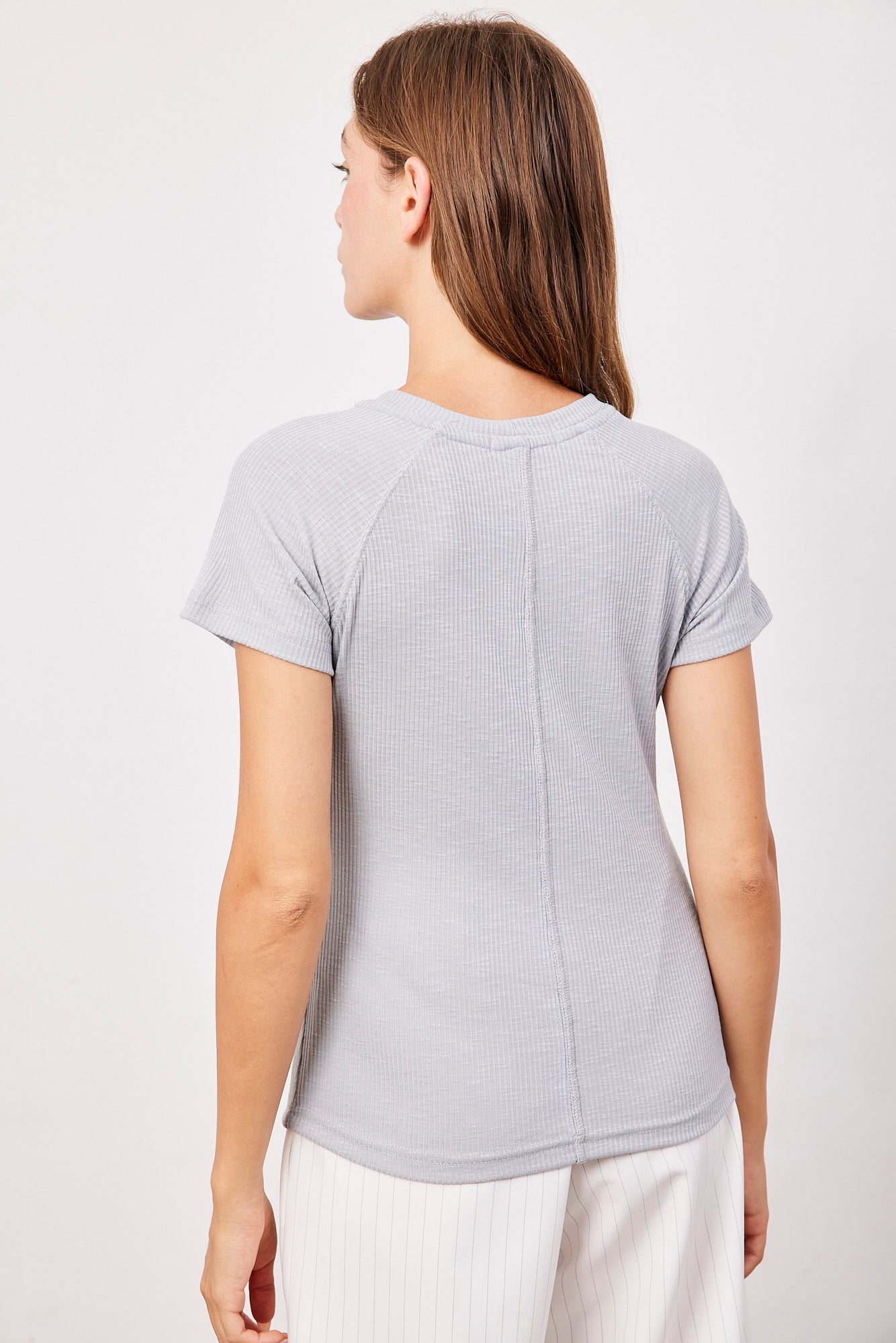 טי-שרט בטקסטורת פסים - ITAY BRANDS