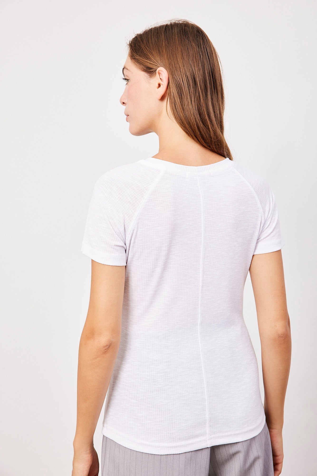 טי-שרט בטקסטורת פסים - ITAY BRANDS