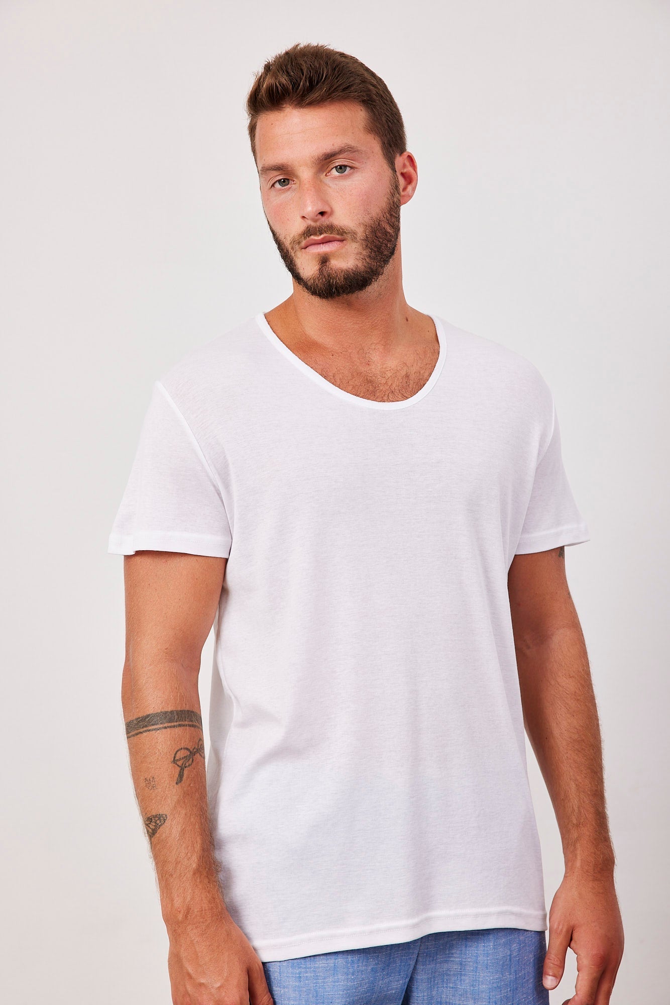 טי-שרט מבד רך במפתח עגול - ITAY BRANDS