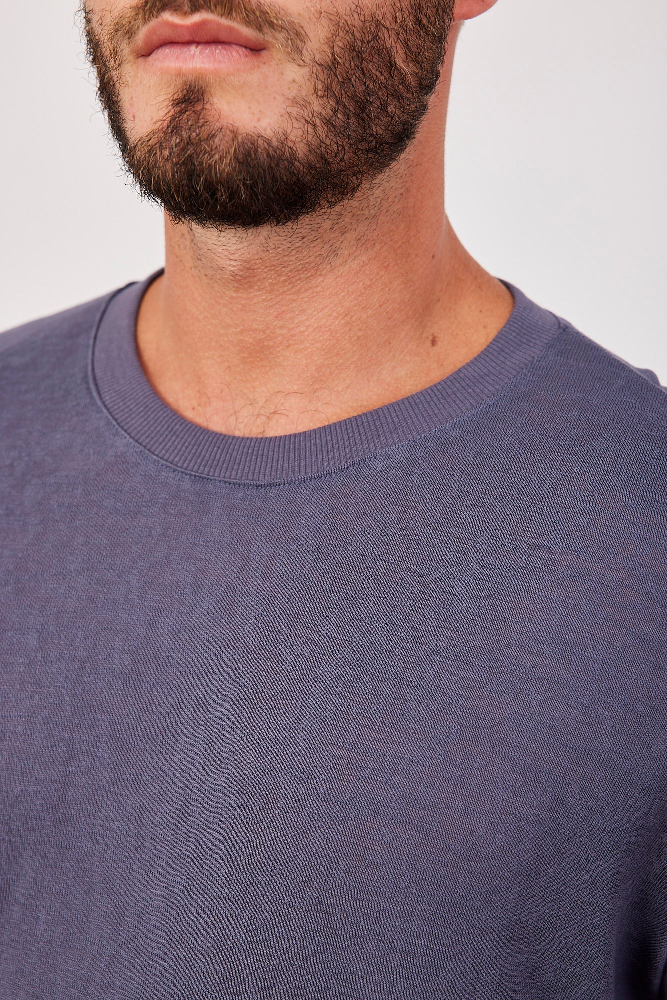 טי-שרט במראה פשתן - ITAY BRANDS