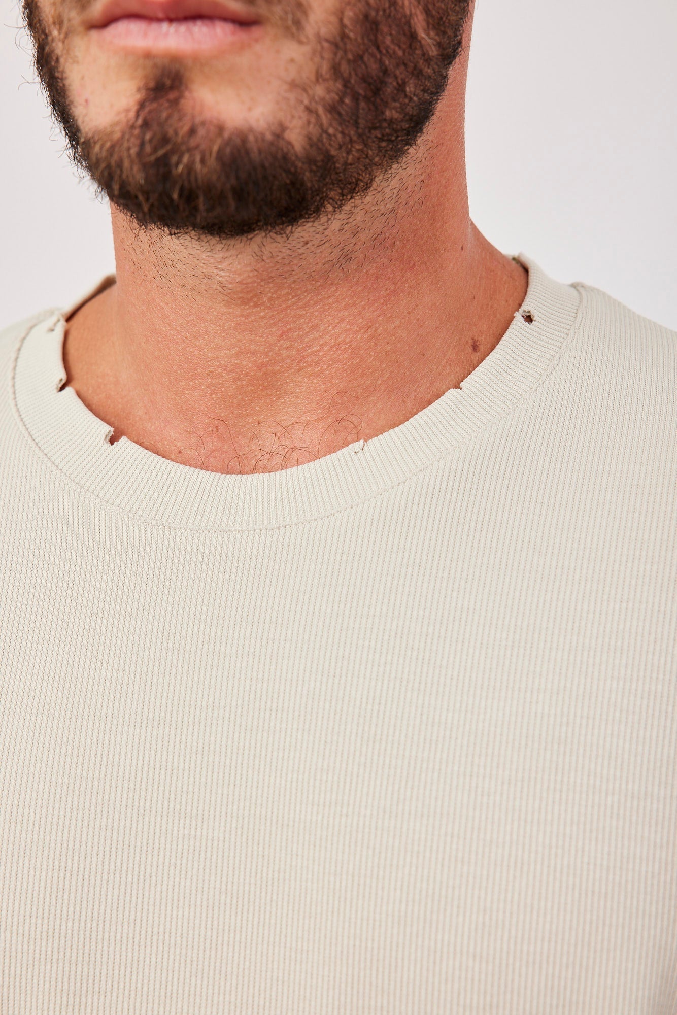 טי-שרט וופל עם קרעים - ITAY BRANDS