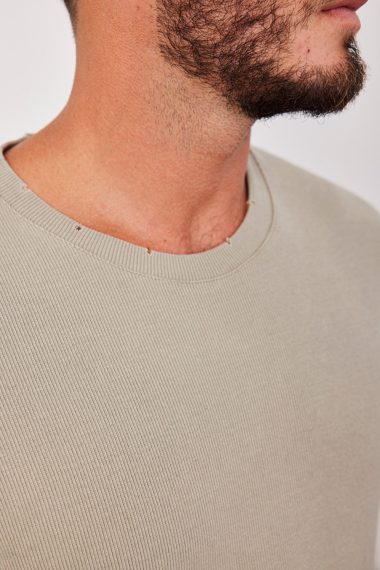 טי-שרט וופל עם קרעים - ITAY BRANDS