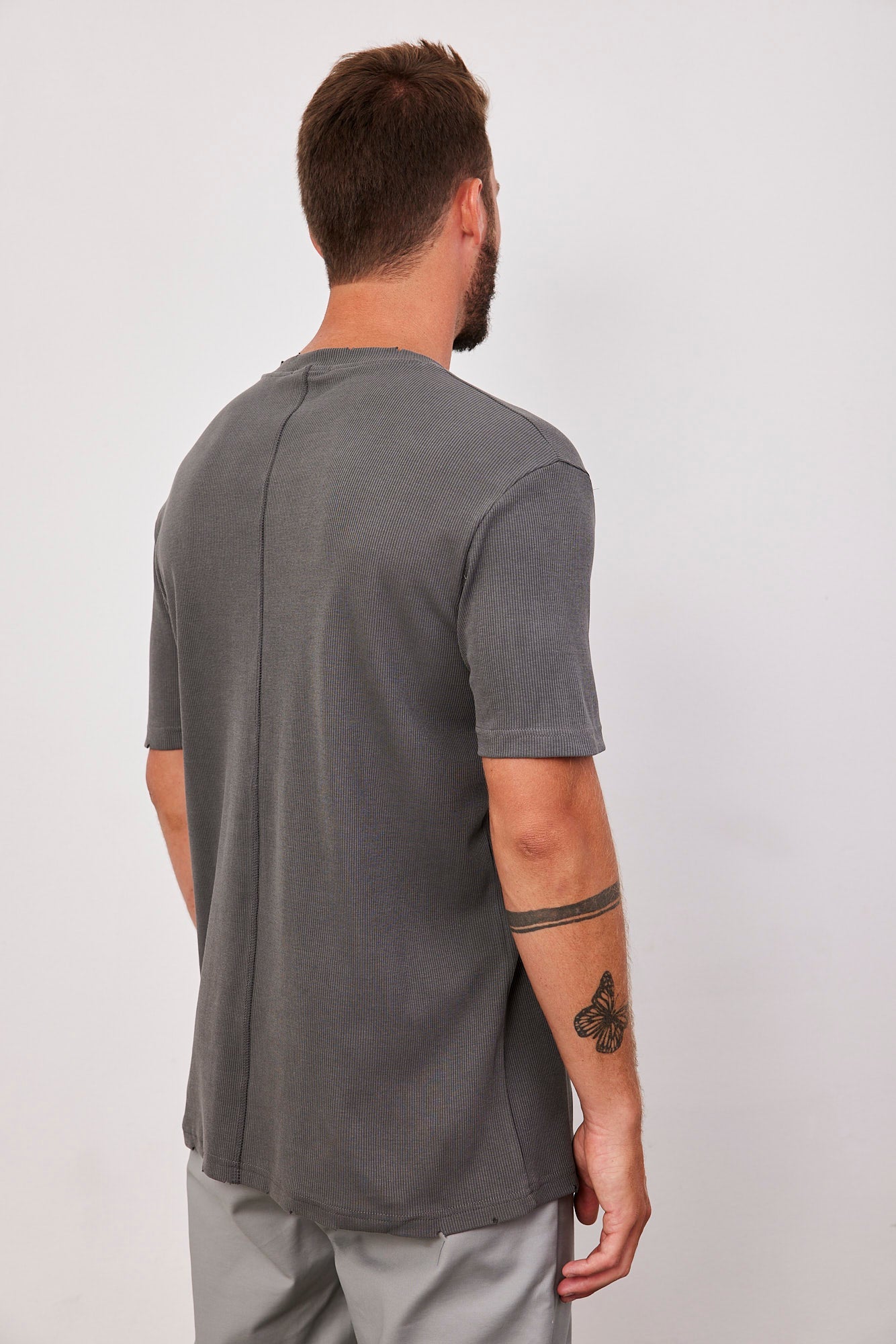 טי-שרט וופל עם קרעים - ITAY BRANDS