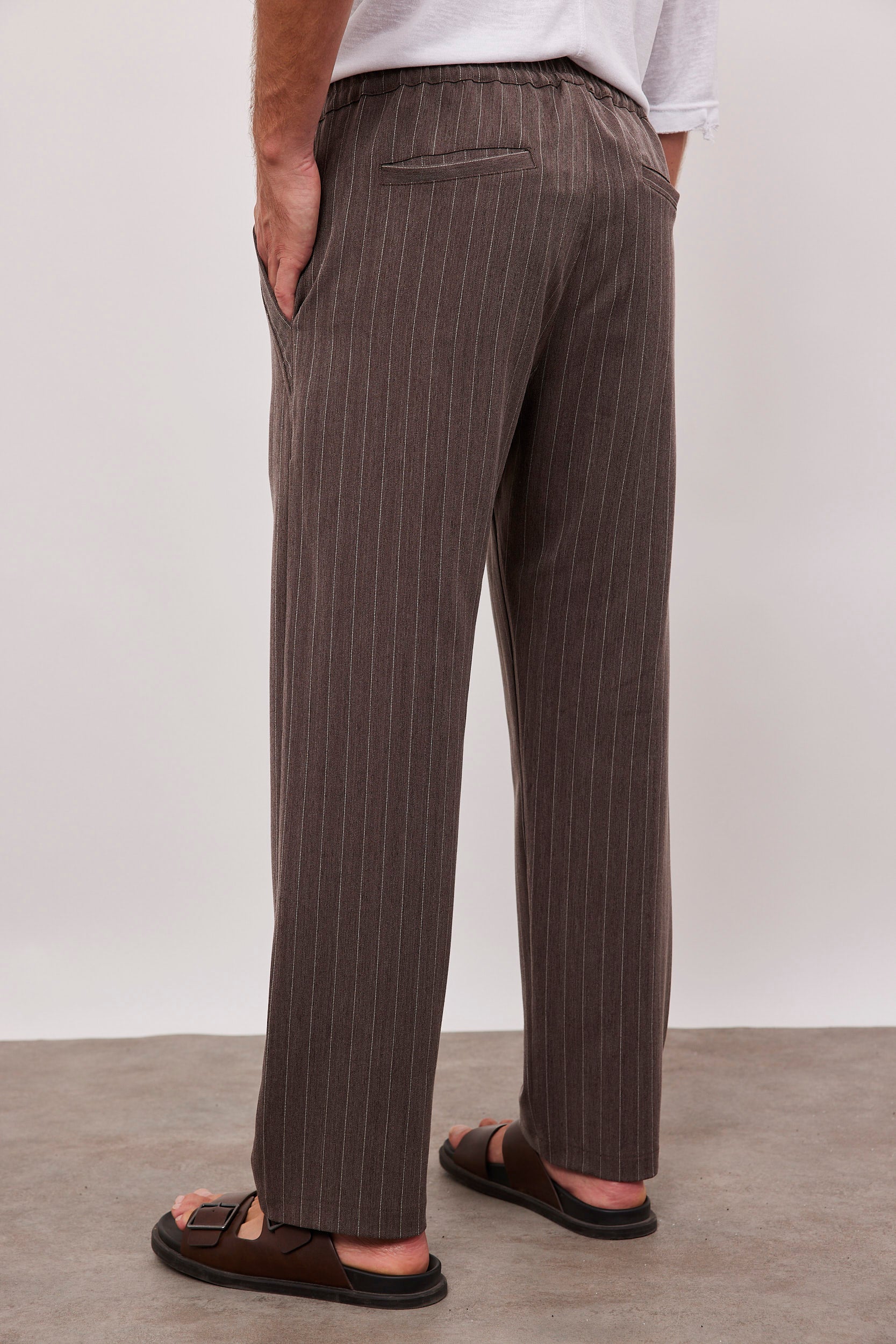 מכנסי פסים עם גומי