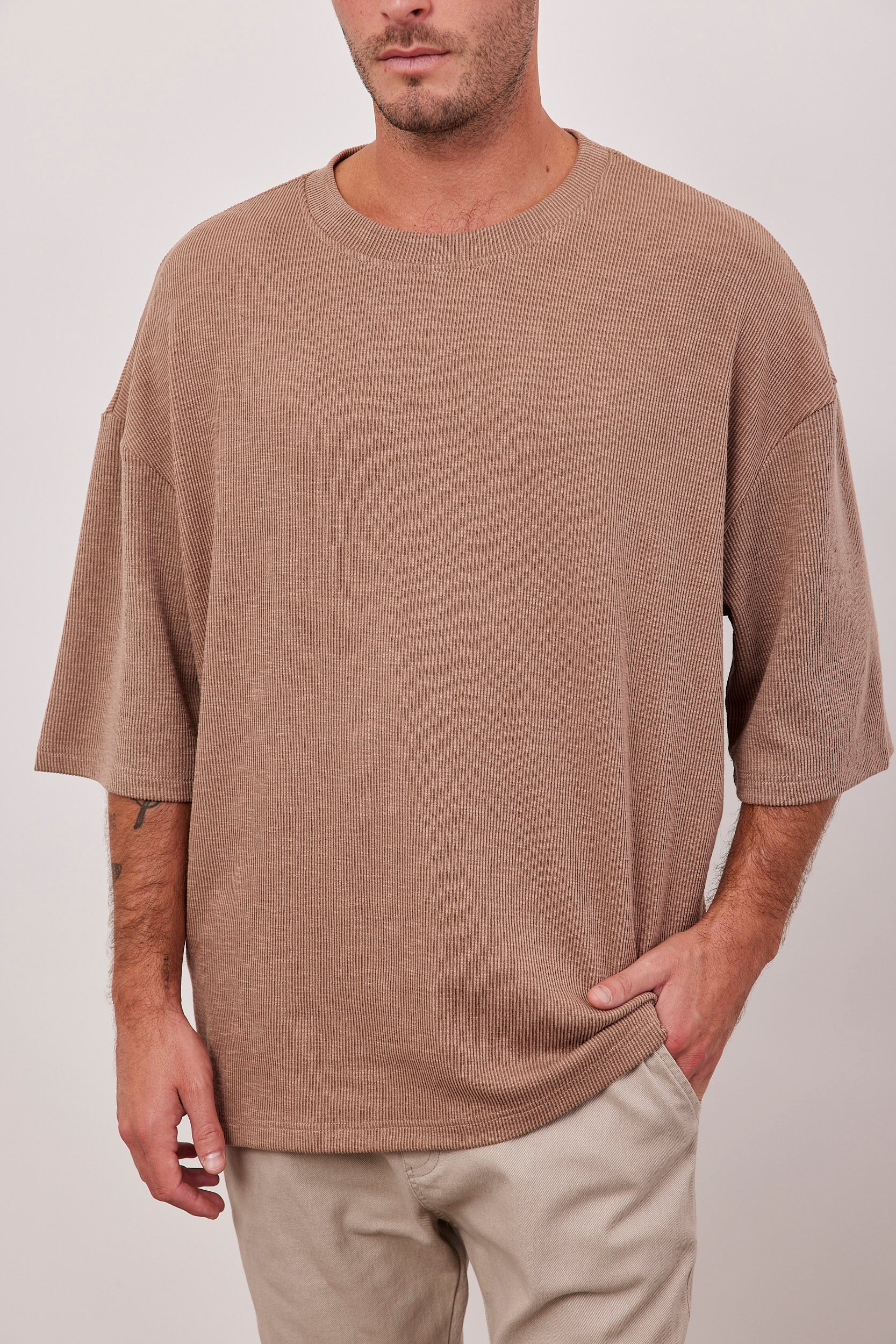 טי-שרט מבד ריב