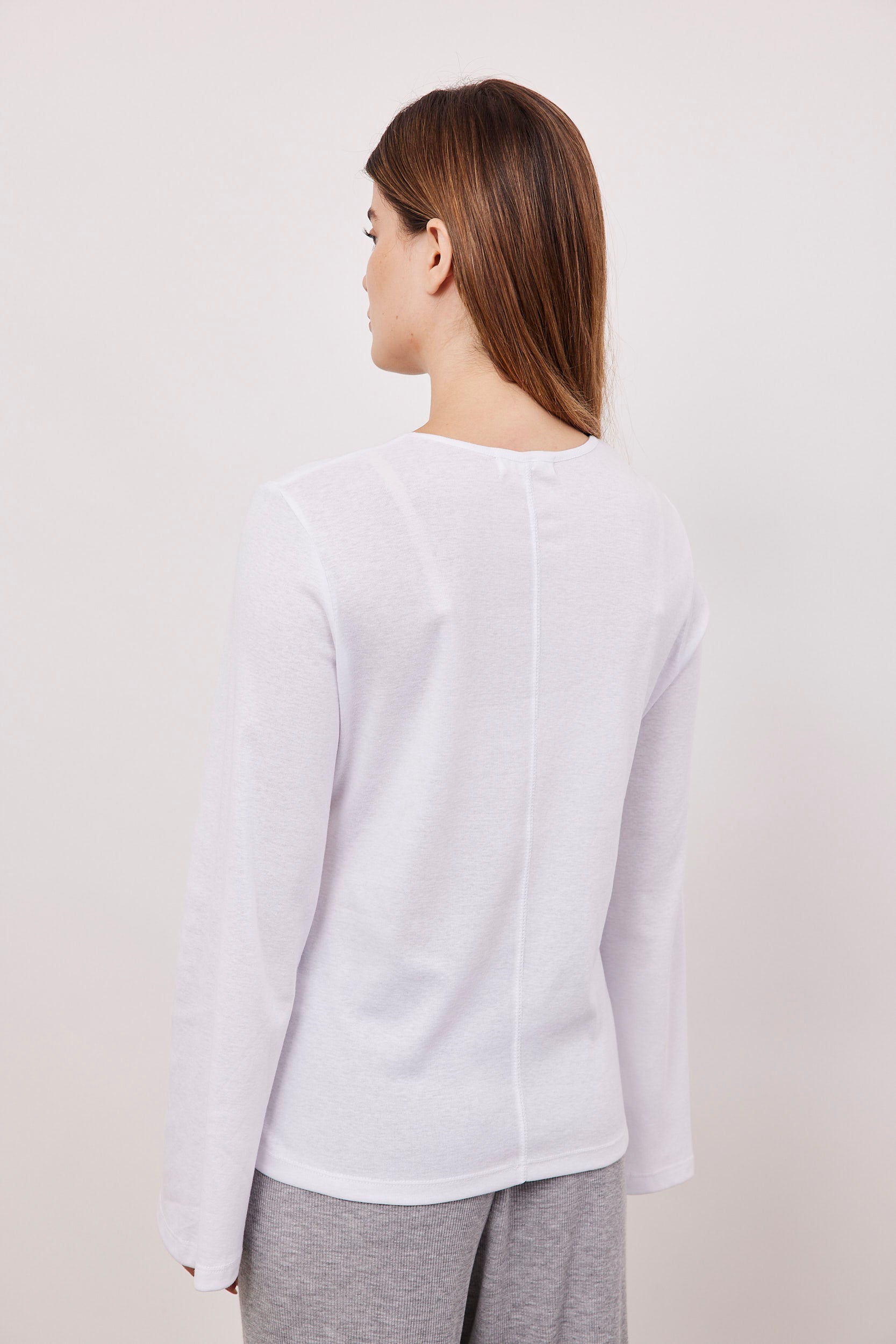 חולצה ארוכה שרוולים מתרחבים