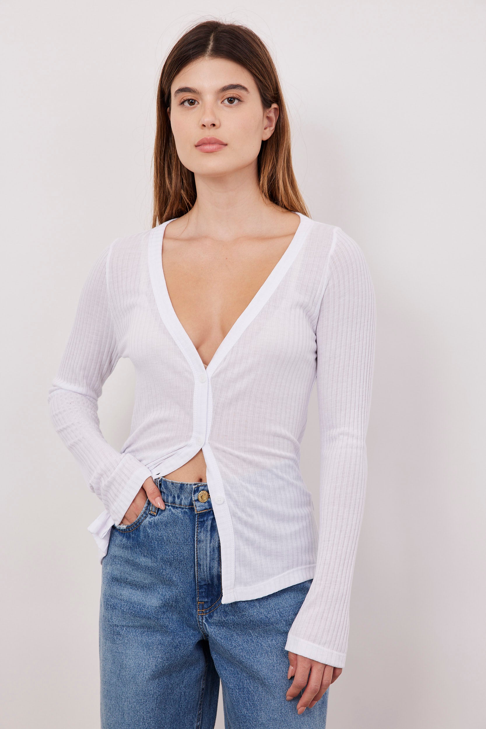 חולצת ריב מכופתרת