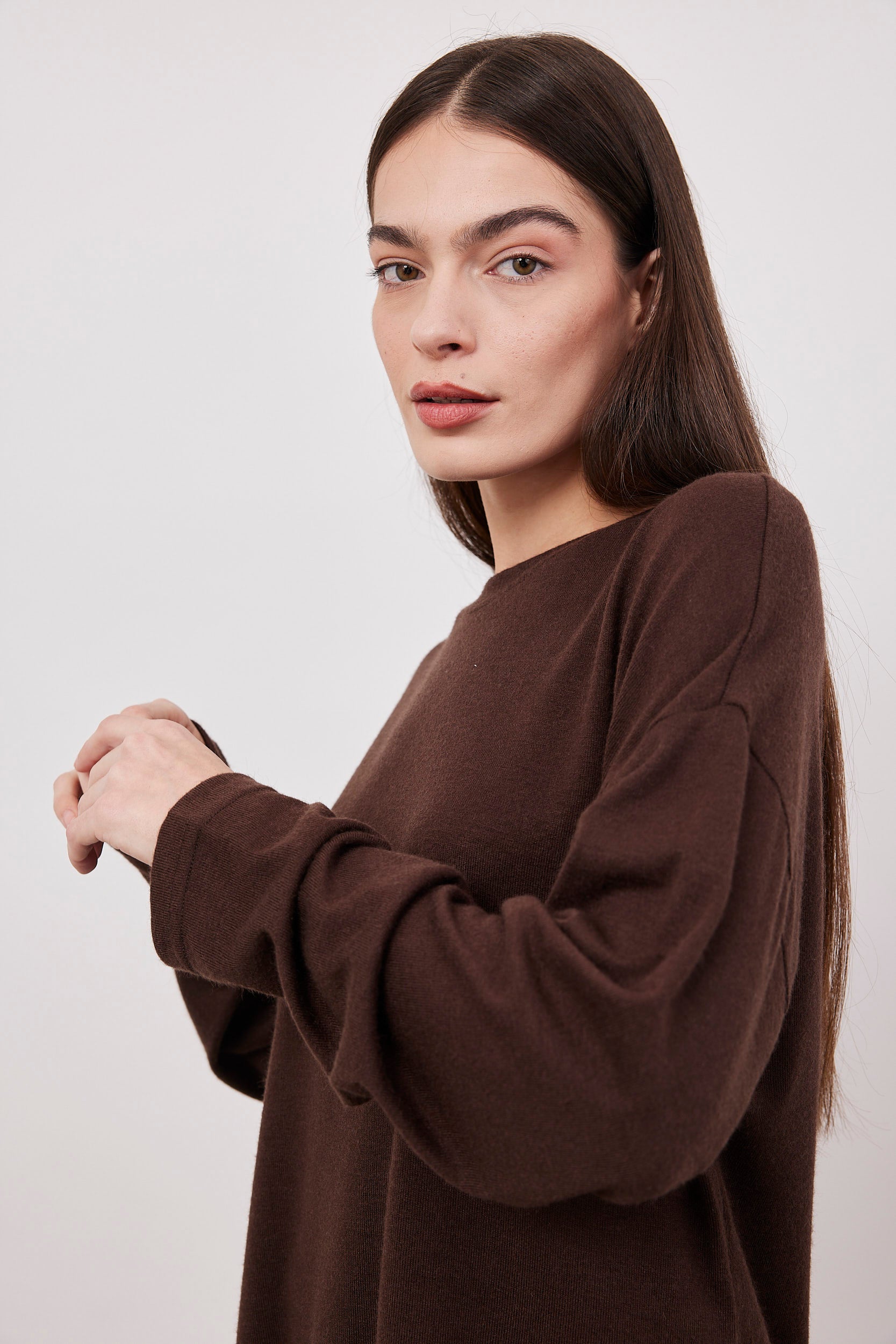 חולצת סריג ארוכה