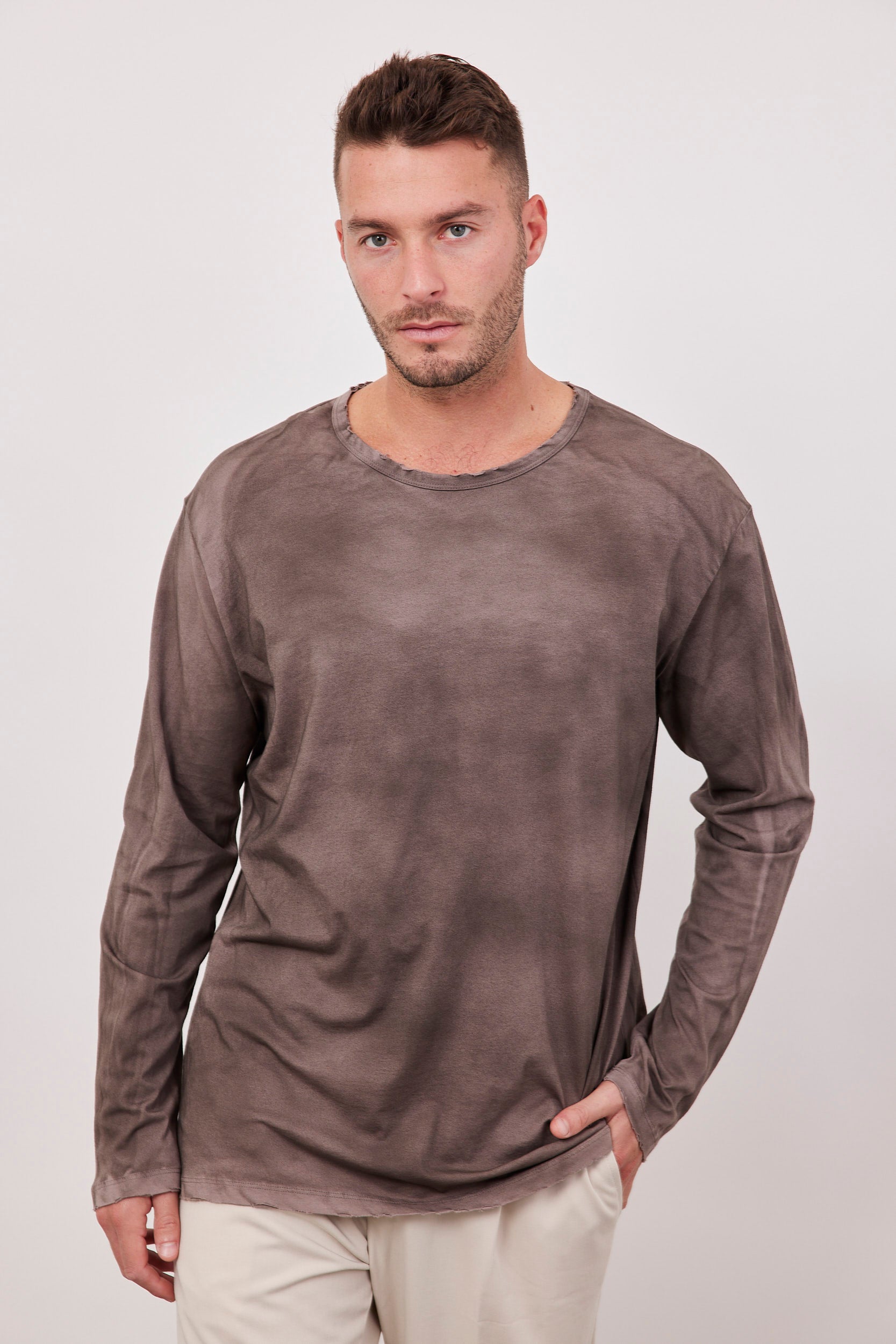 חולצת ווש ארוכה