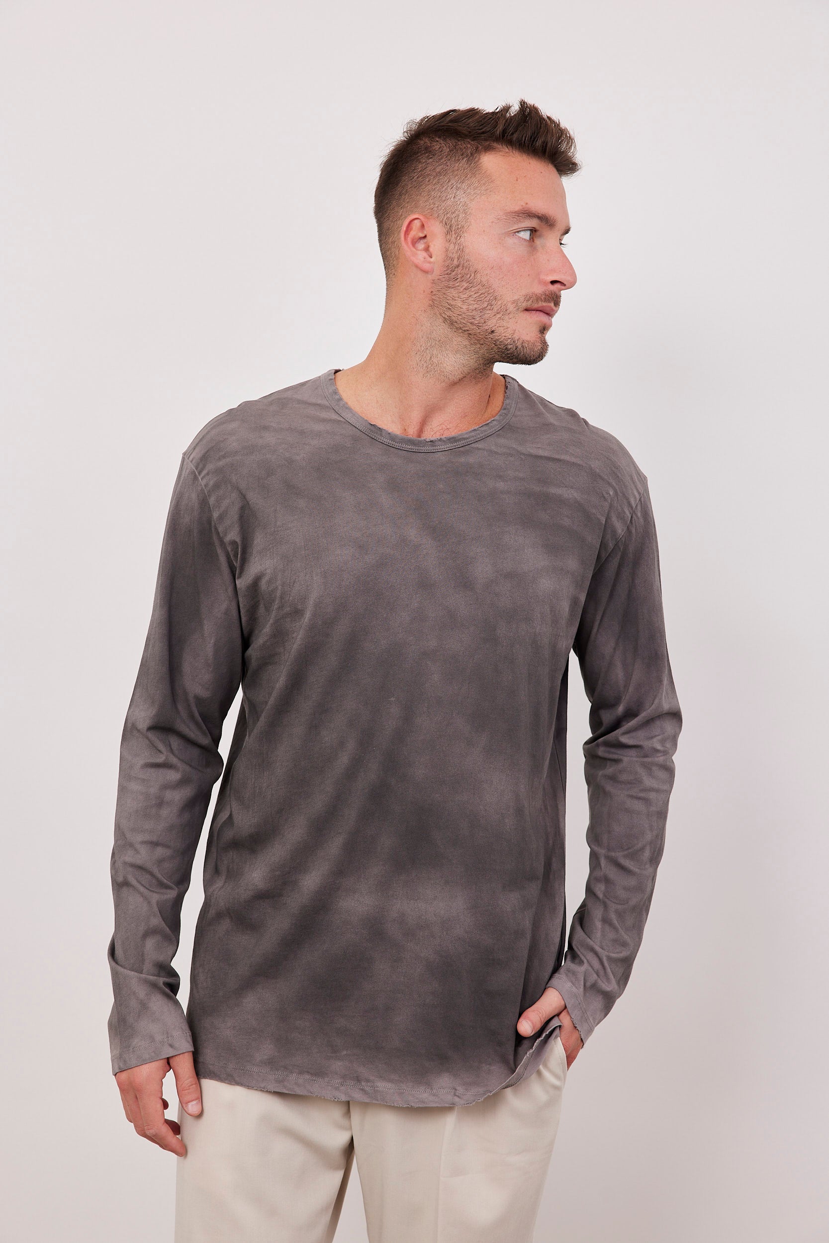 חולצת ווש ארוכה