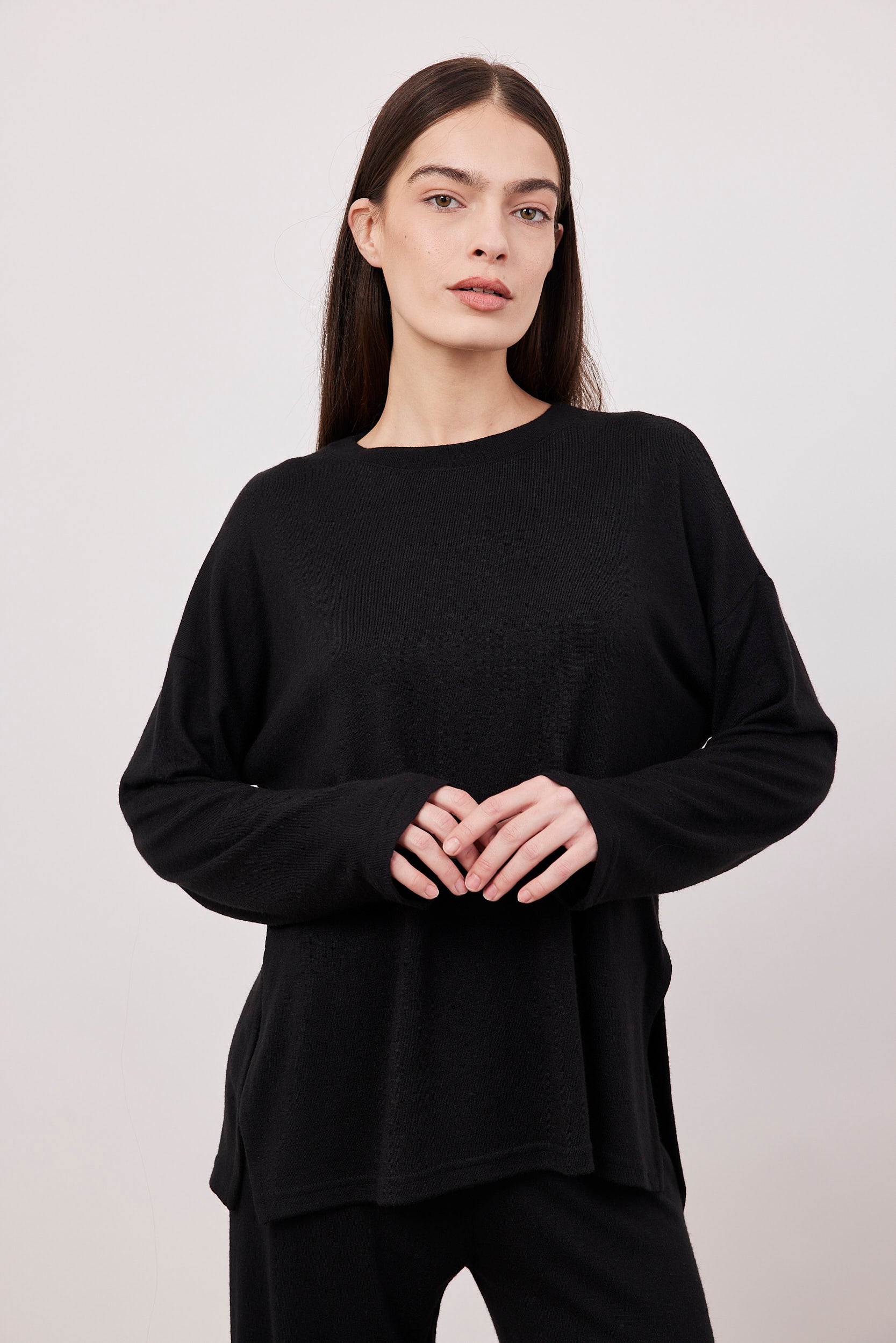 חולצת סריג ארוכה