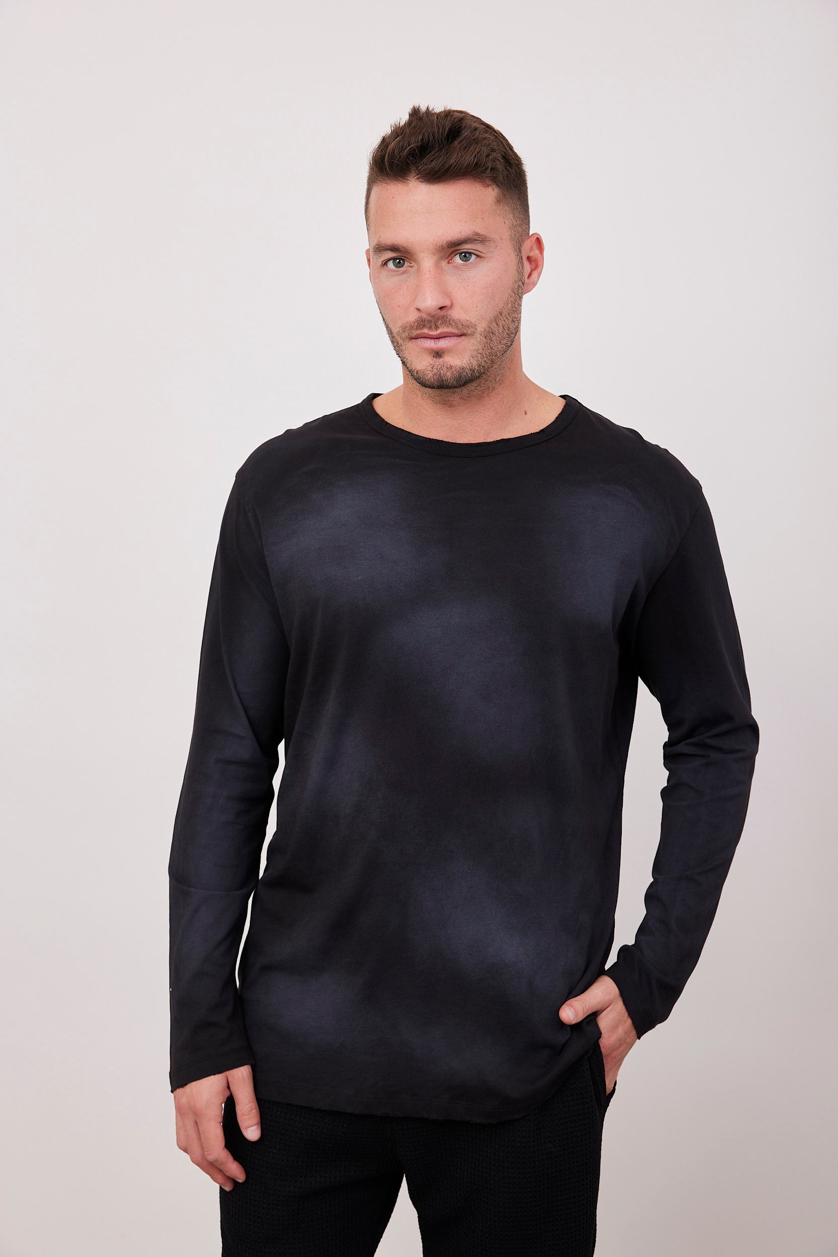 חולצת ווש ארוכה