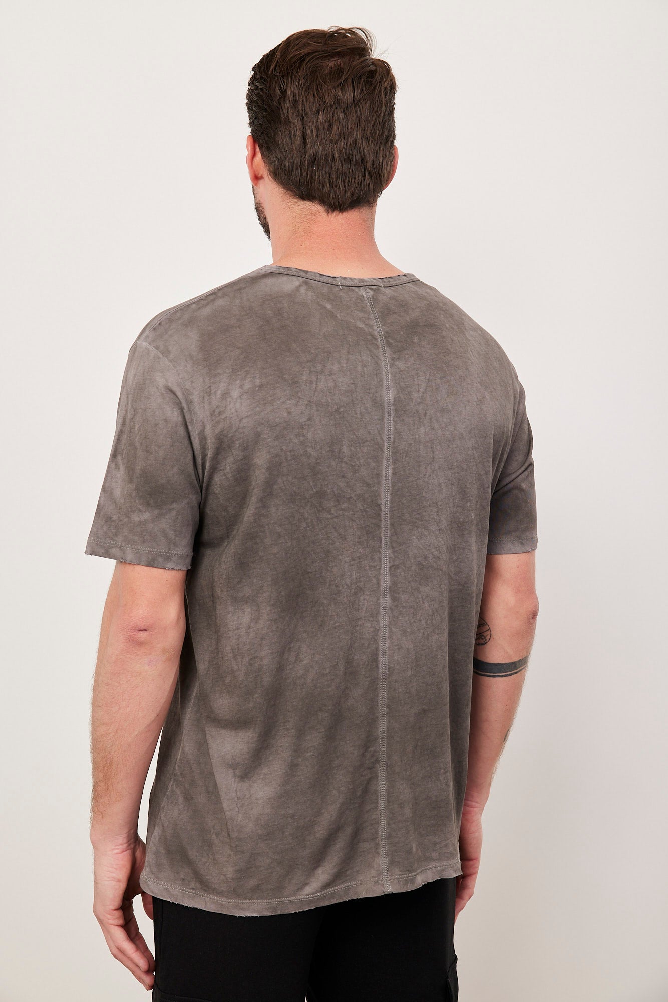 חולצת ווש קצרה עם גימור פרום - ITAY BRANDS