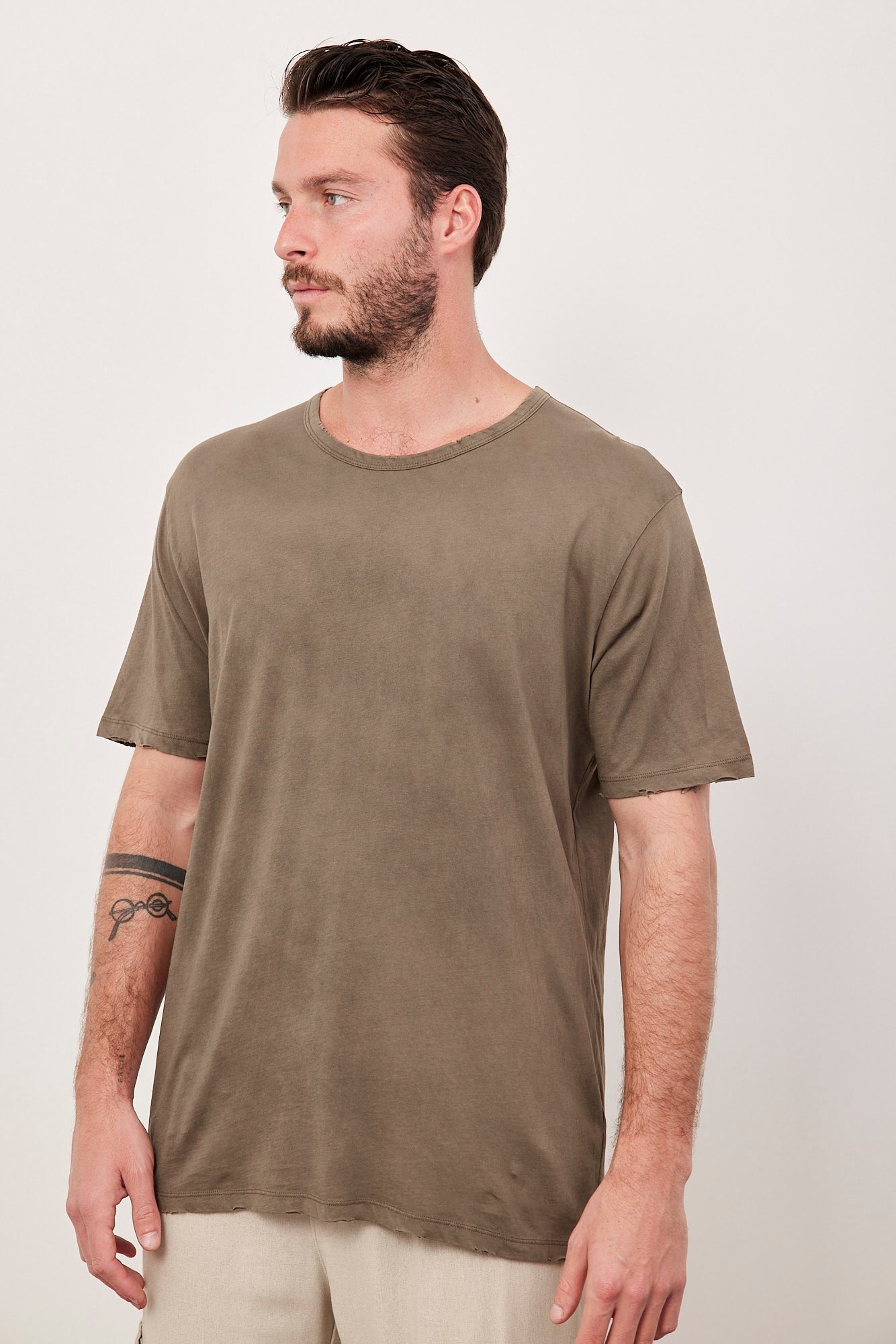 חולצת ווש קצרה עם גימור פרום - ITAY BRANDS