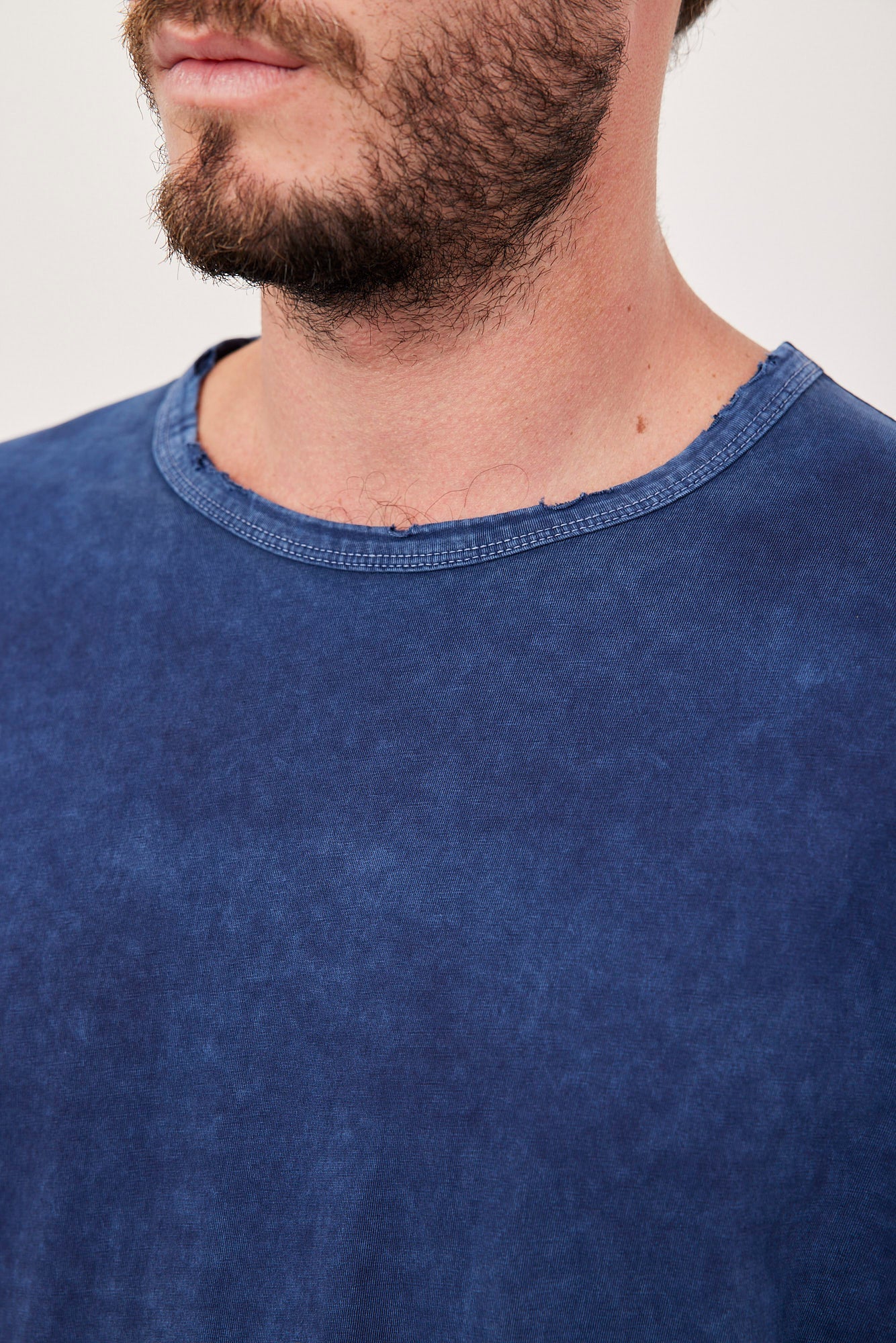 חולצת ווש קצרה עם גימור פרום - ITAY BRANDS