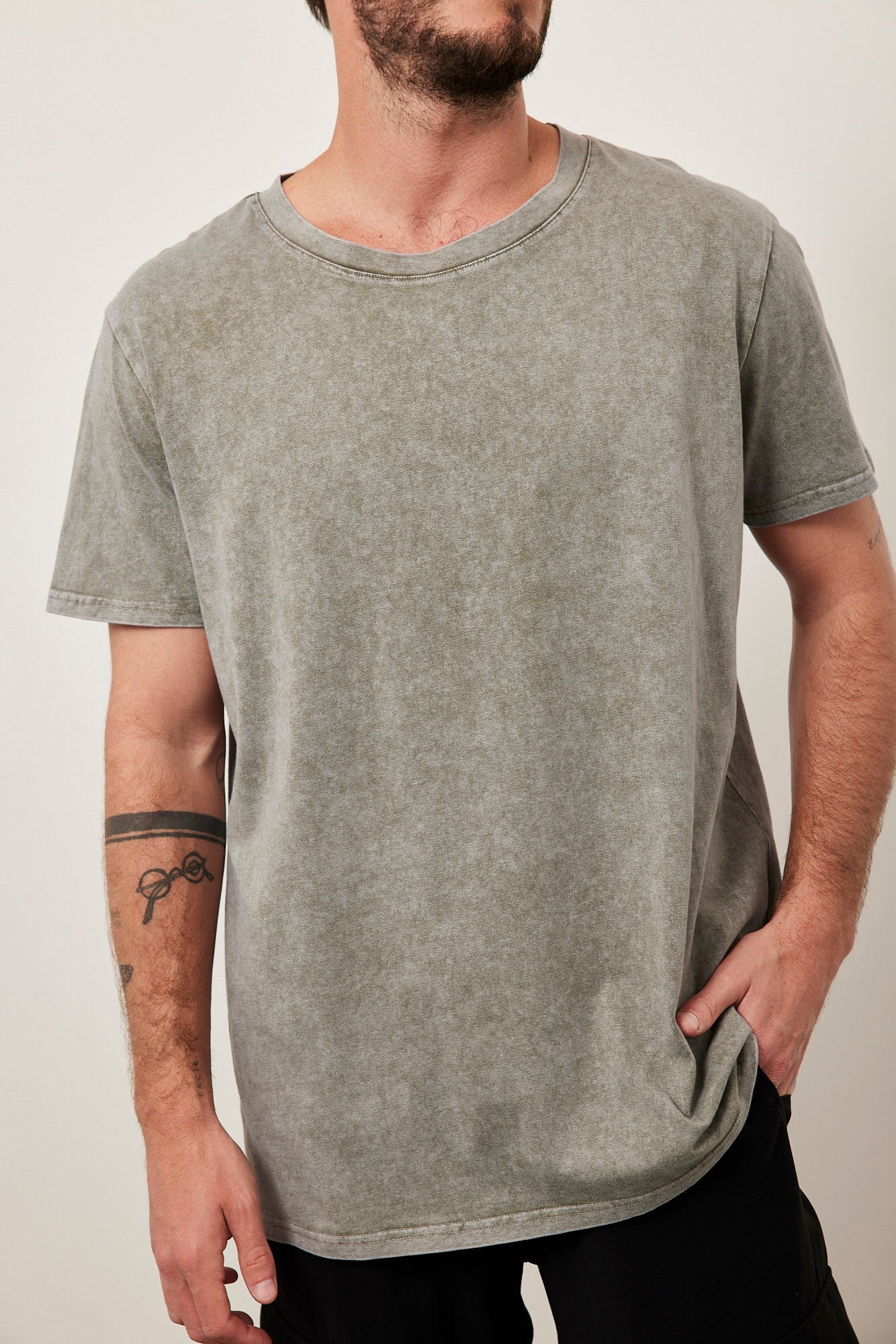 טי-שרט ווש אוברסייז