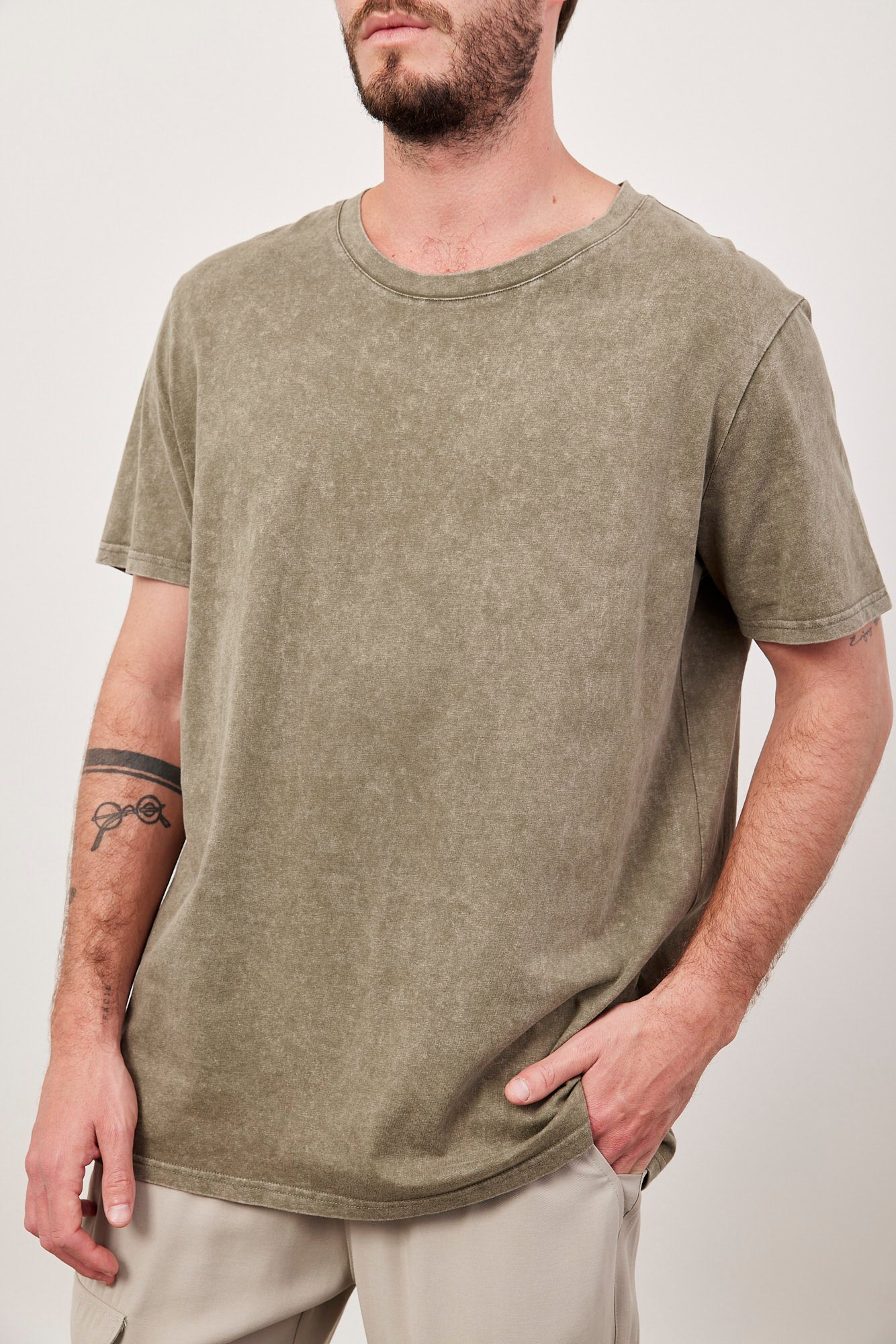 טי-שרט ווש אוברסייז