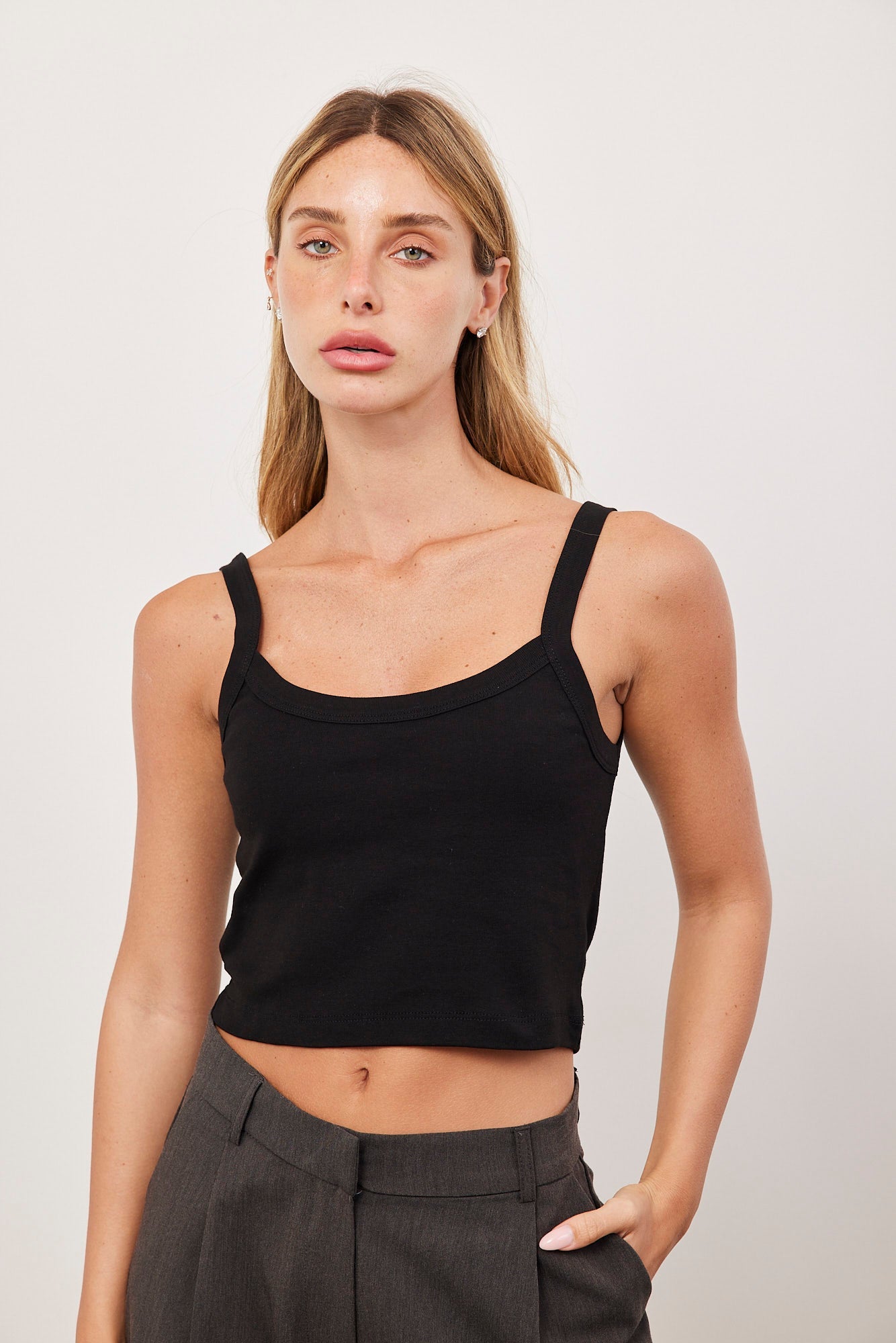 גופיית קרופ כותנה - ITAY BRANDS