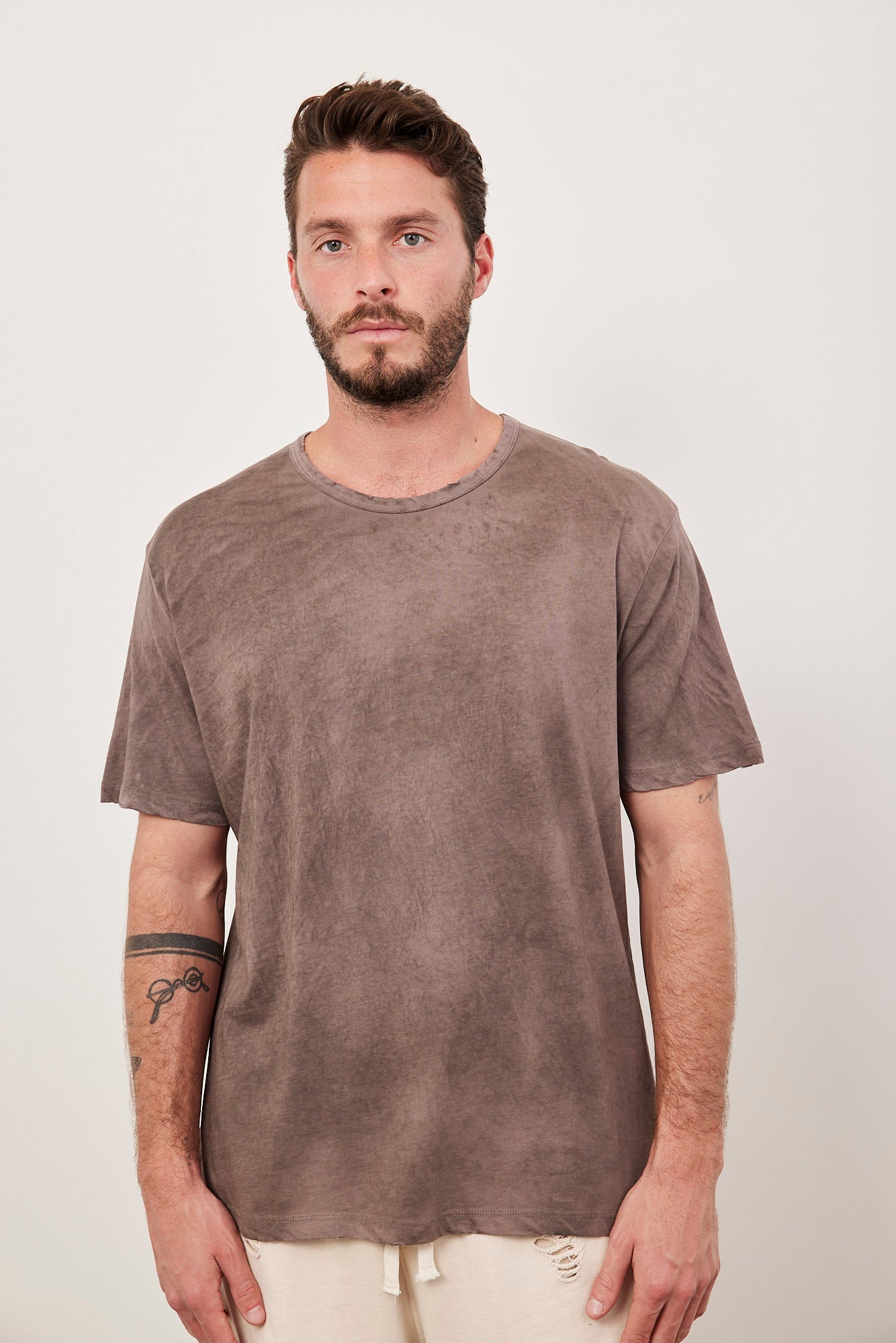 חולצת ווש קצרה עם גימור פרום - ITAY BRANDS