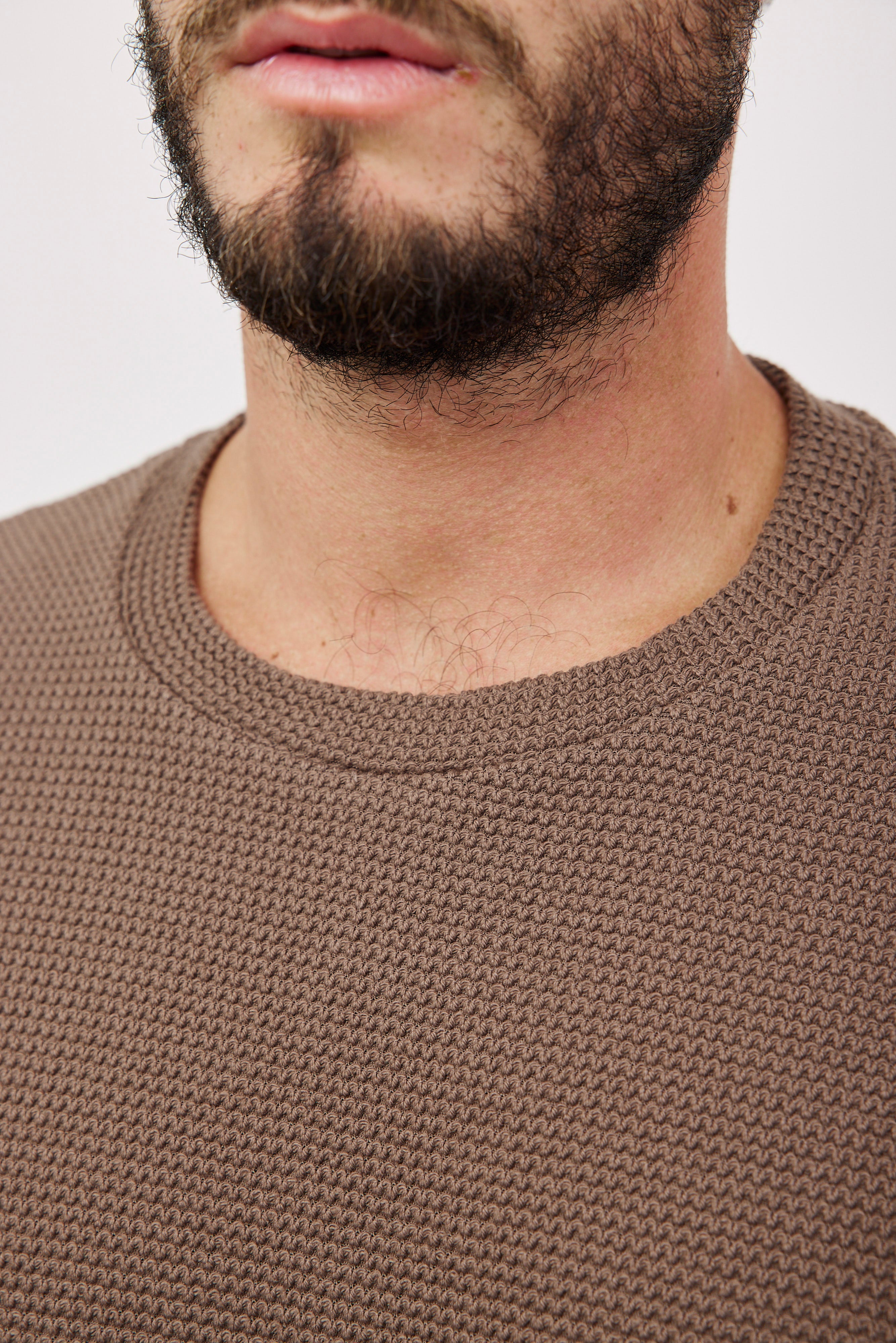 חולצת סריג מבד פיקה - ITAY BRANDS