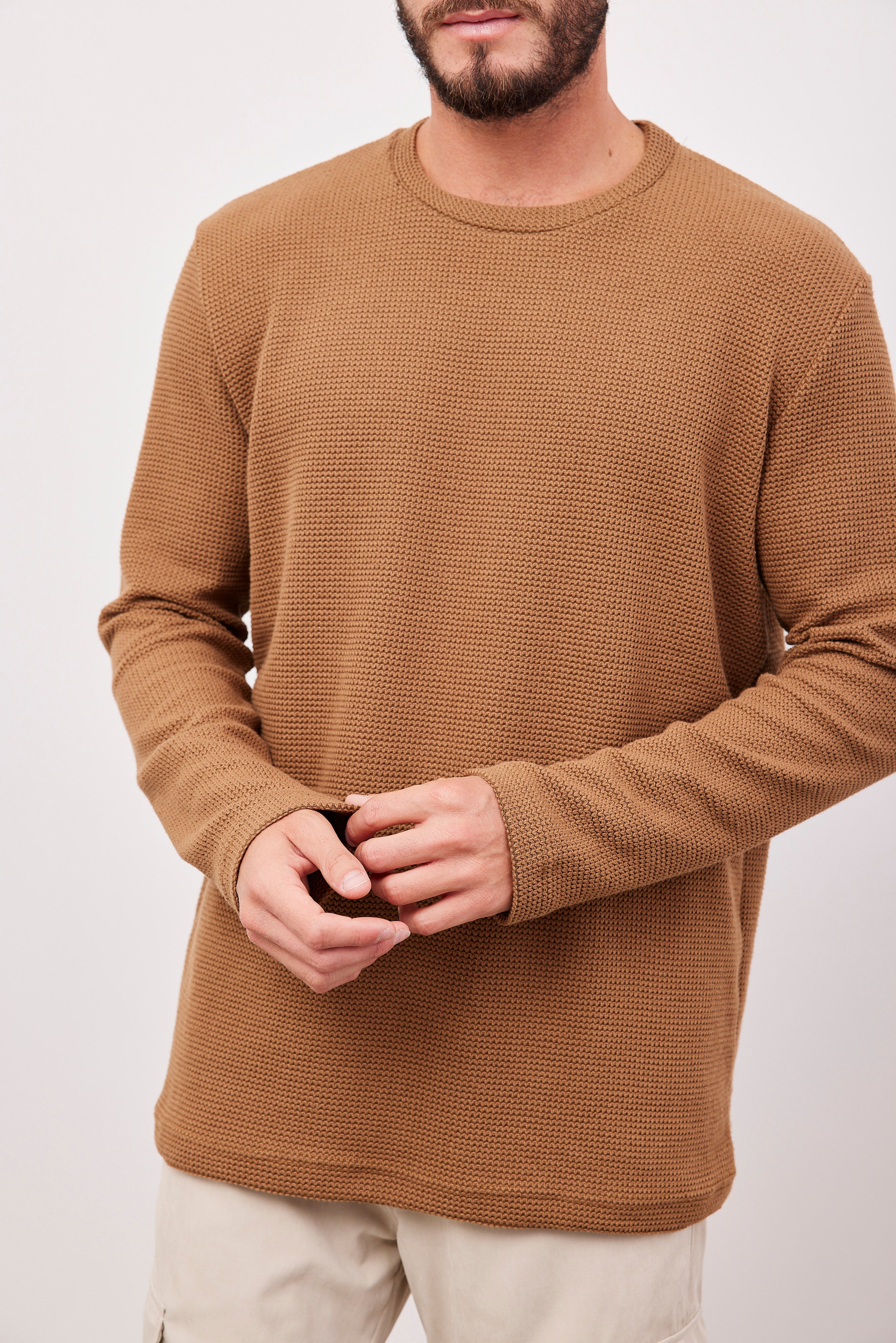 חולצת סריג מבד פיקה - ITAY BRANDS