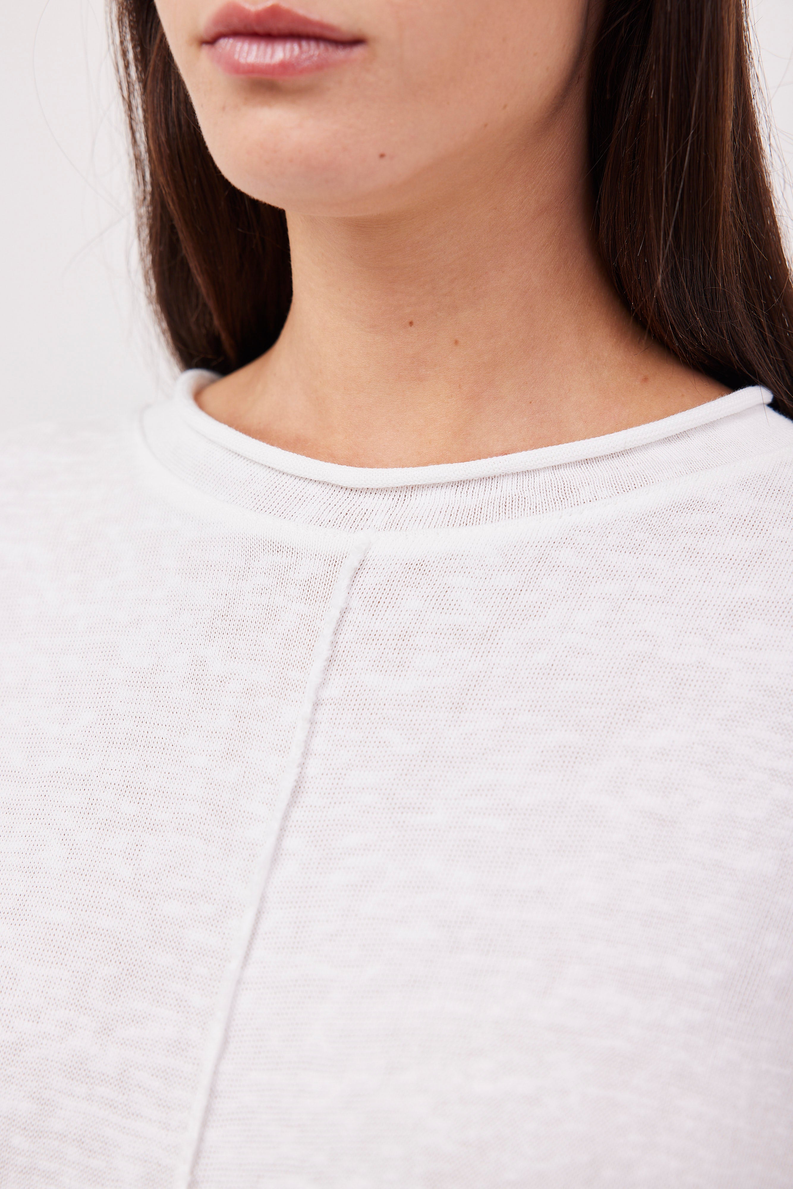 חולצה ארוכה עם תיפורים בולטים - ITAY BRANDS