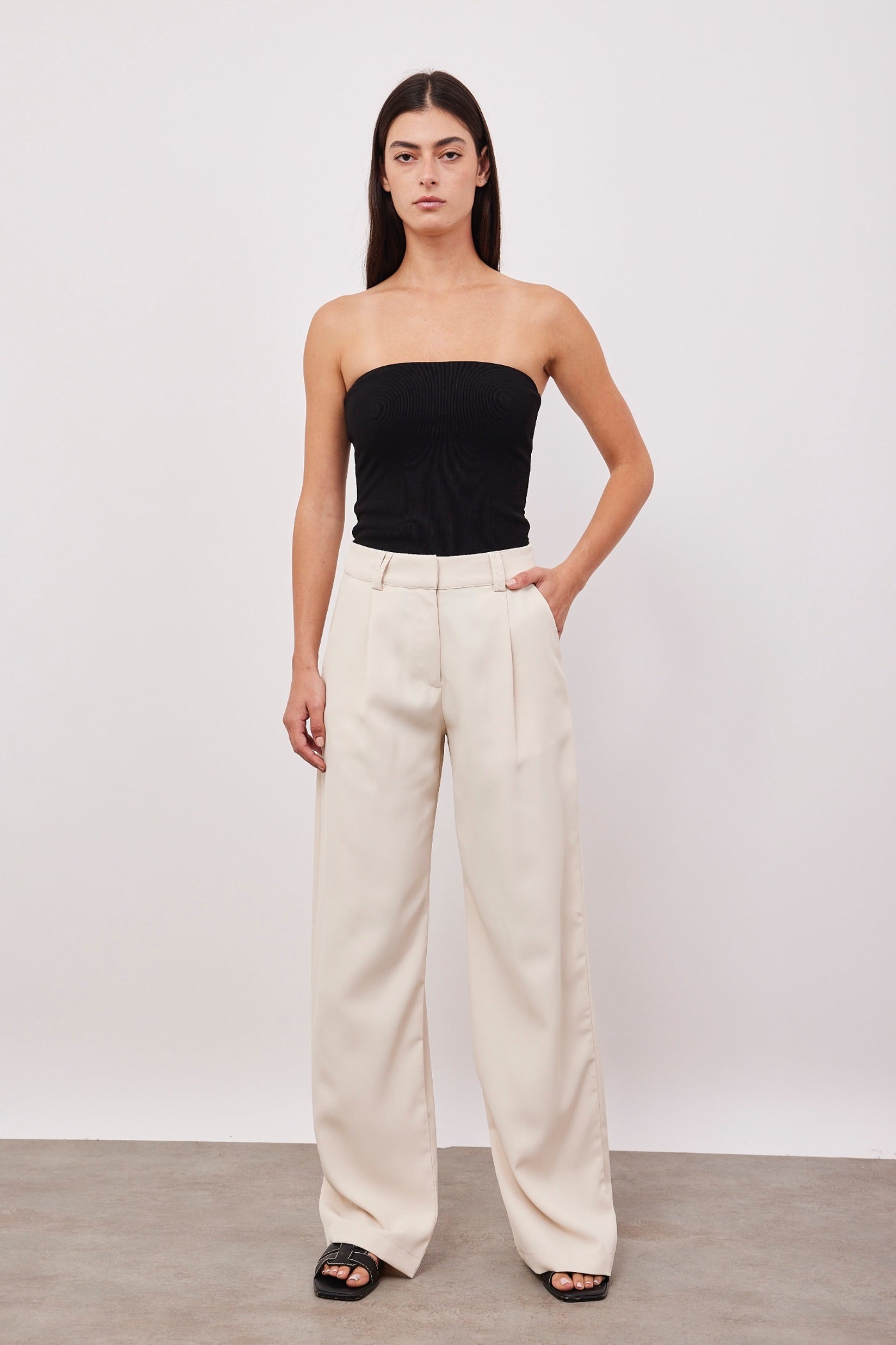 מכנסיים מחויטים מתרחבים - ITAY BRANDS