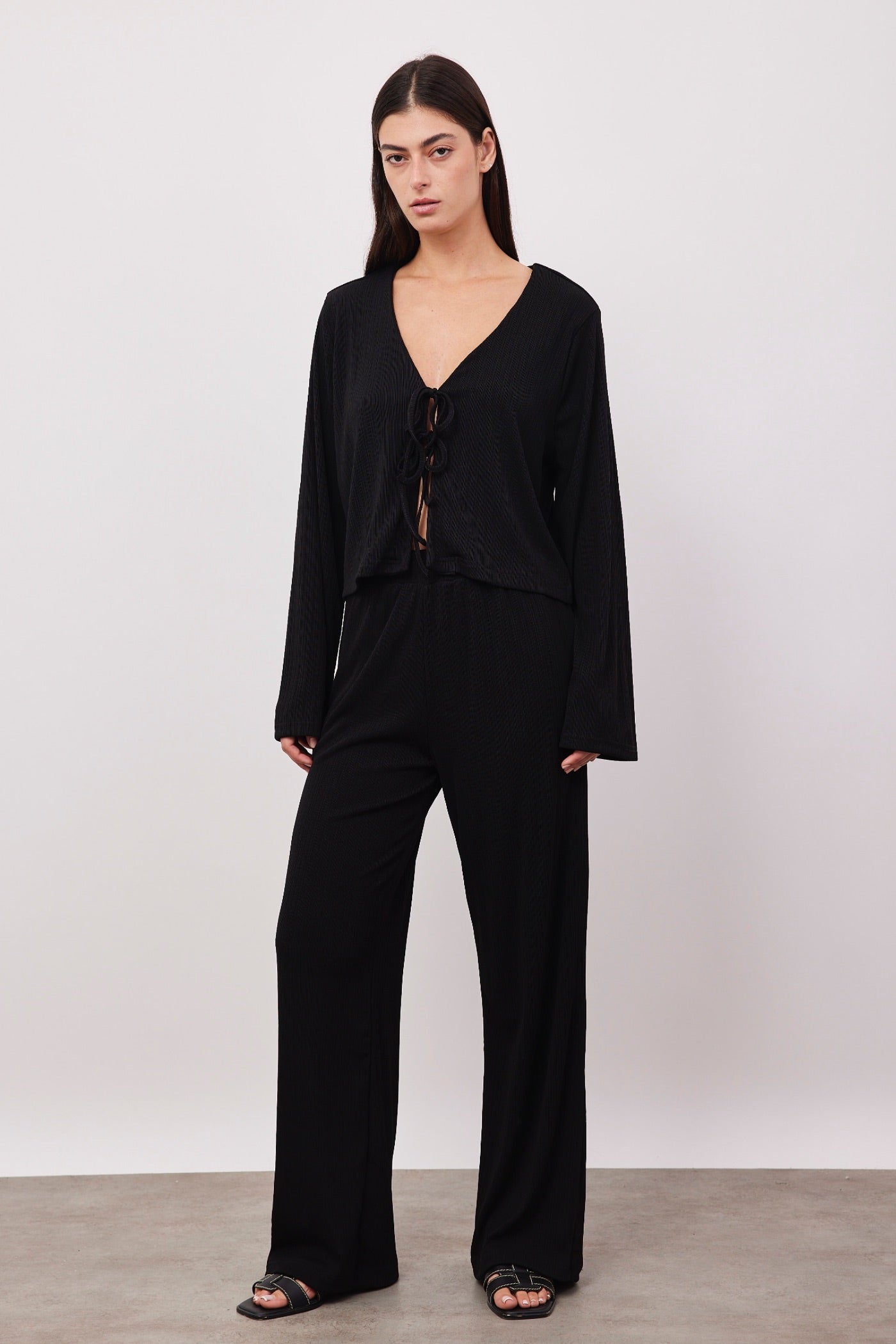 חליפת קשירה בטקסטורת פסים - ITAY BRANDS