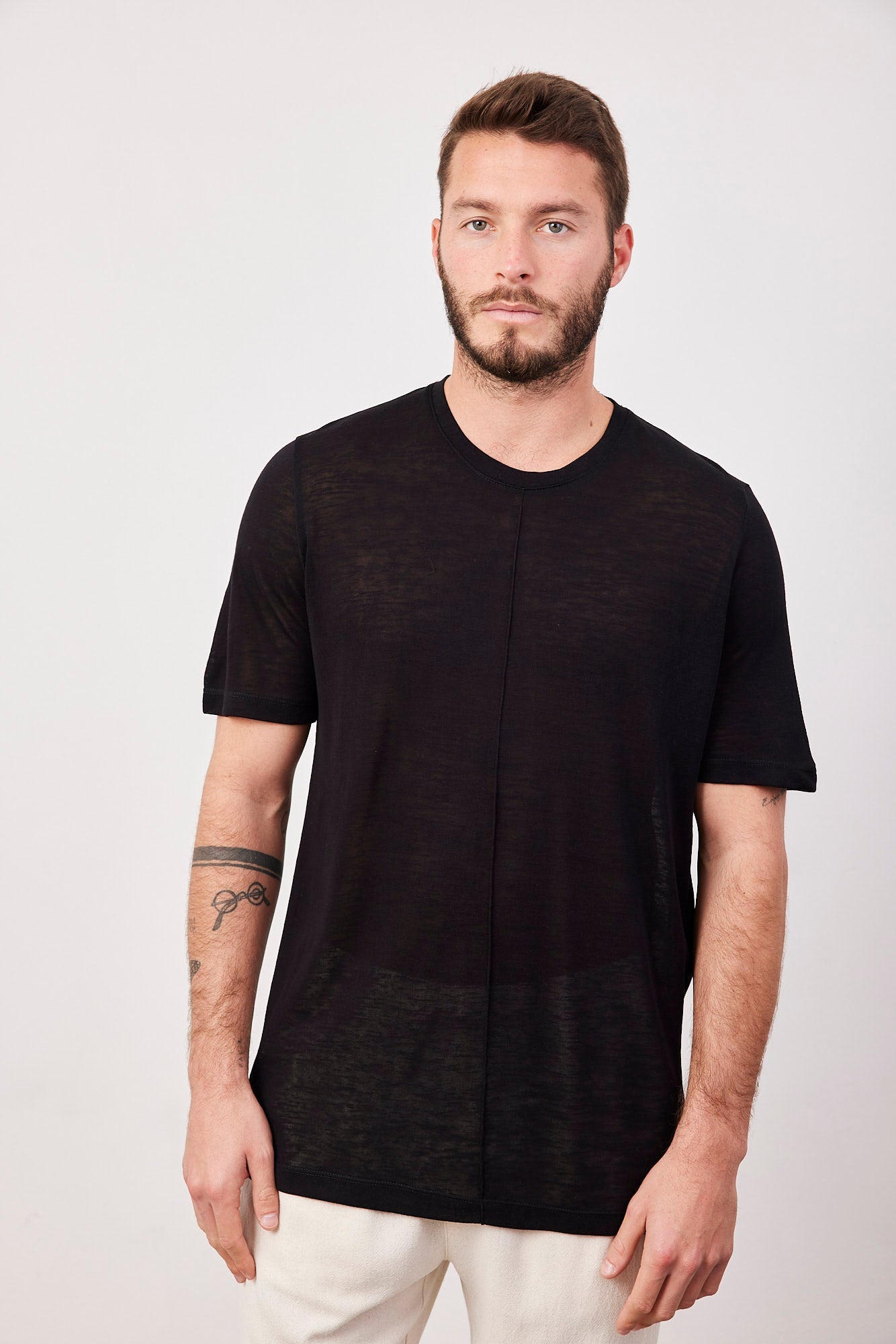 טי-שרט עם תיפור קידמי - ITAY BRANDS